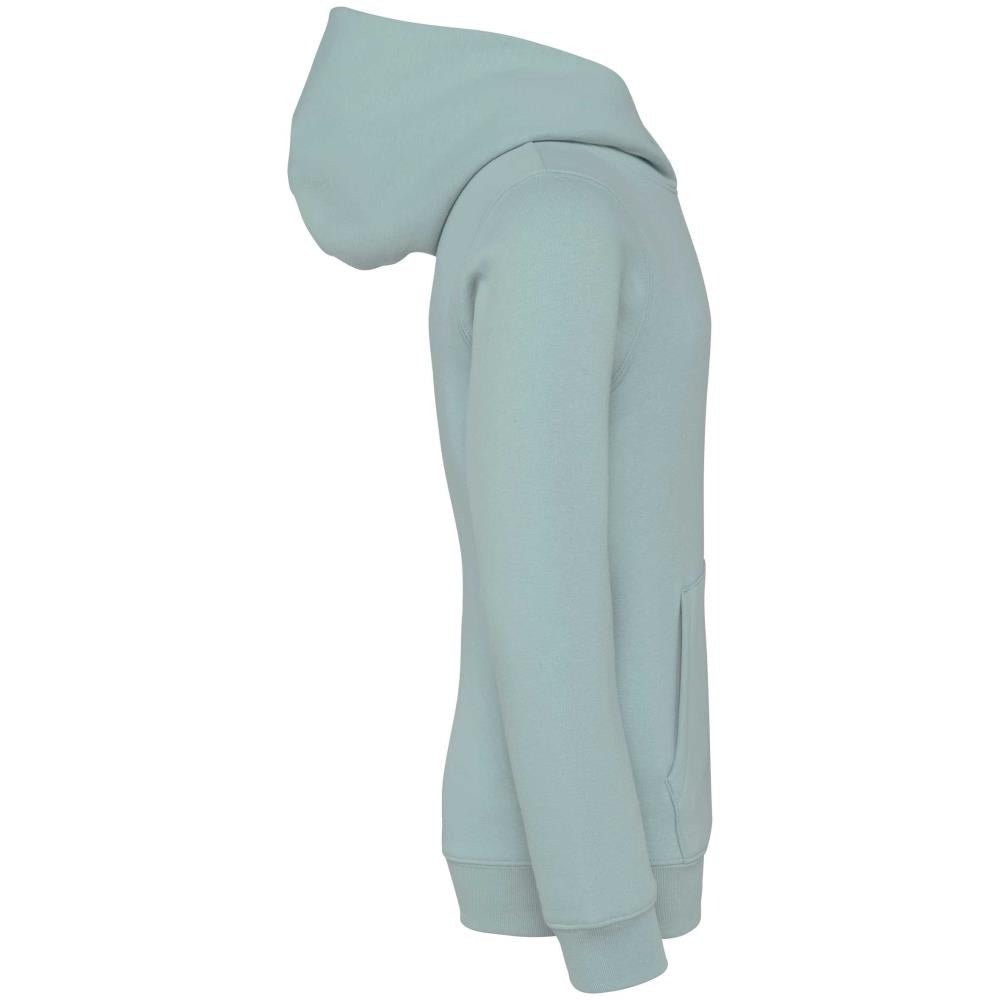 Ecologische kindersweater met capuchon