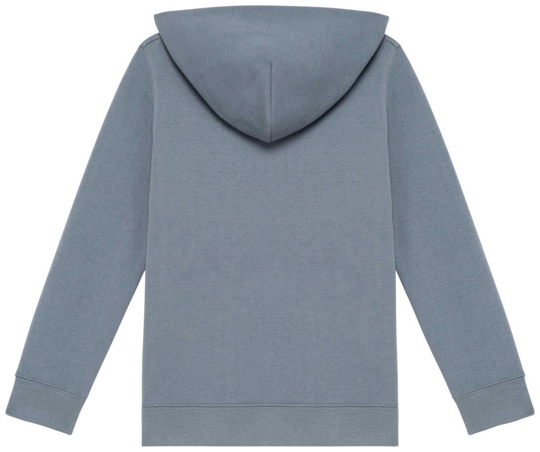Ecologische kindersweater met capuchon