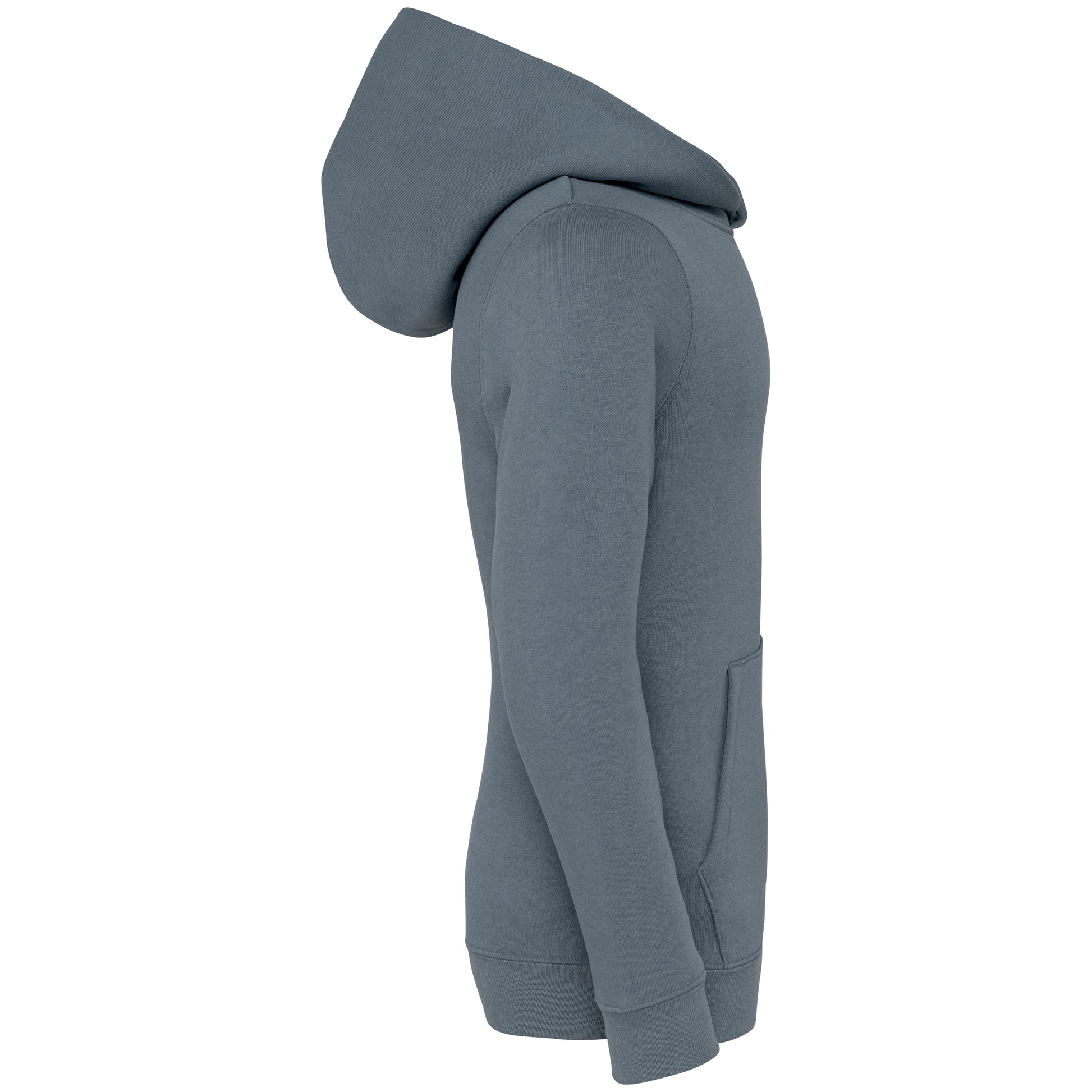 Ecologische kindersweater met capuchon