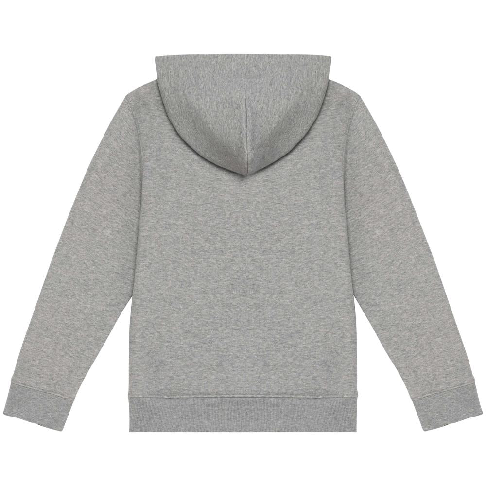 Ecologische kindersweater met capuchon