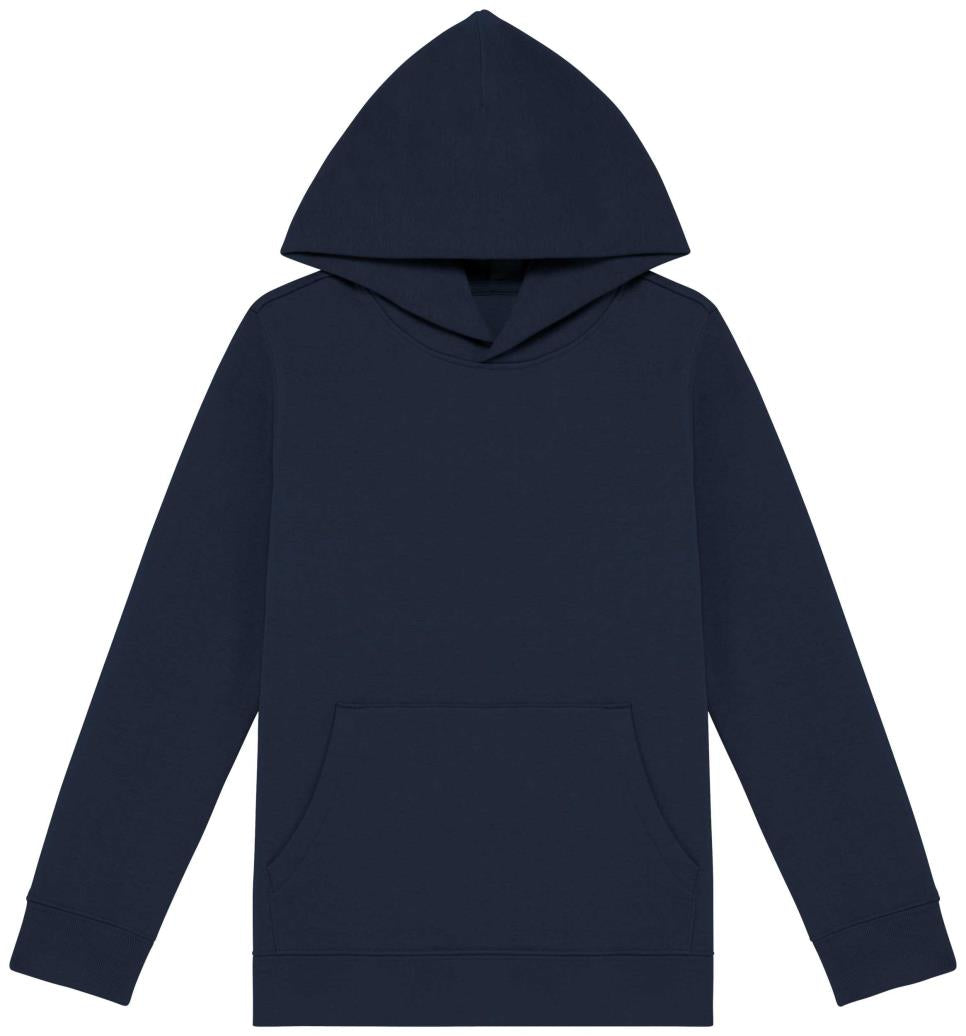 Ecologische kindersweater met capuchon