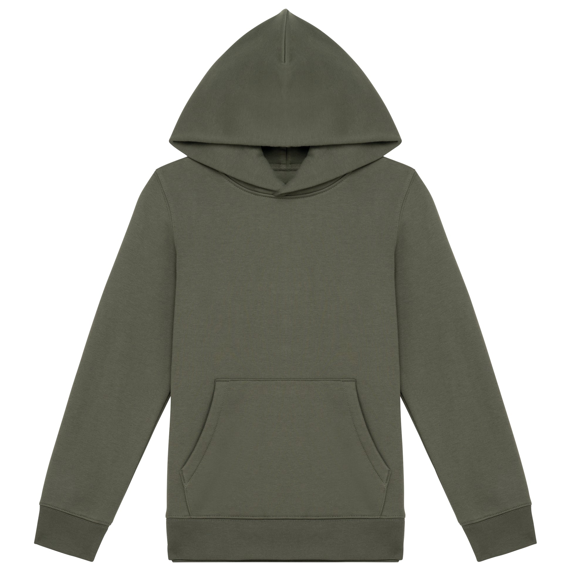 Ecologische kindersweater met capuchon