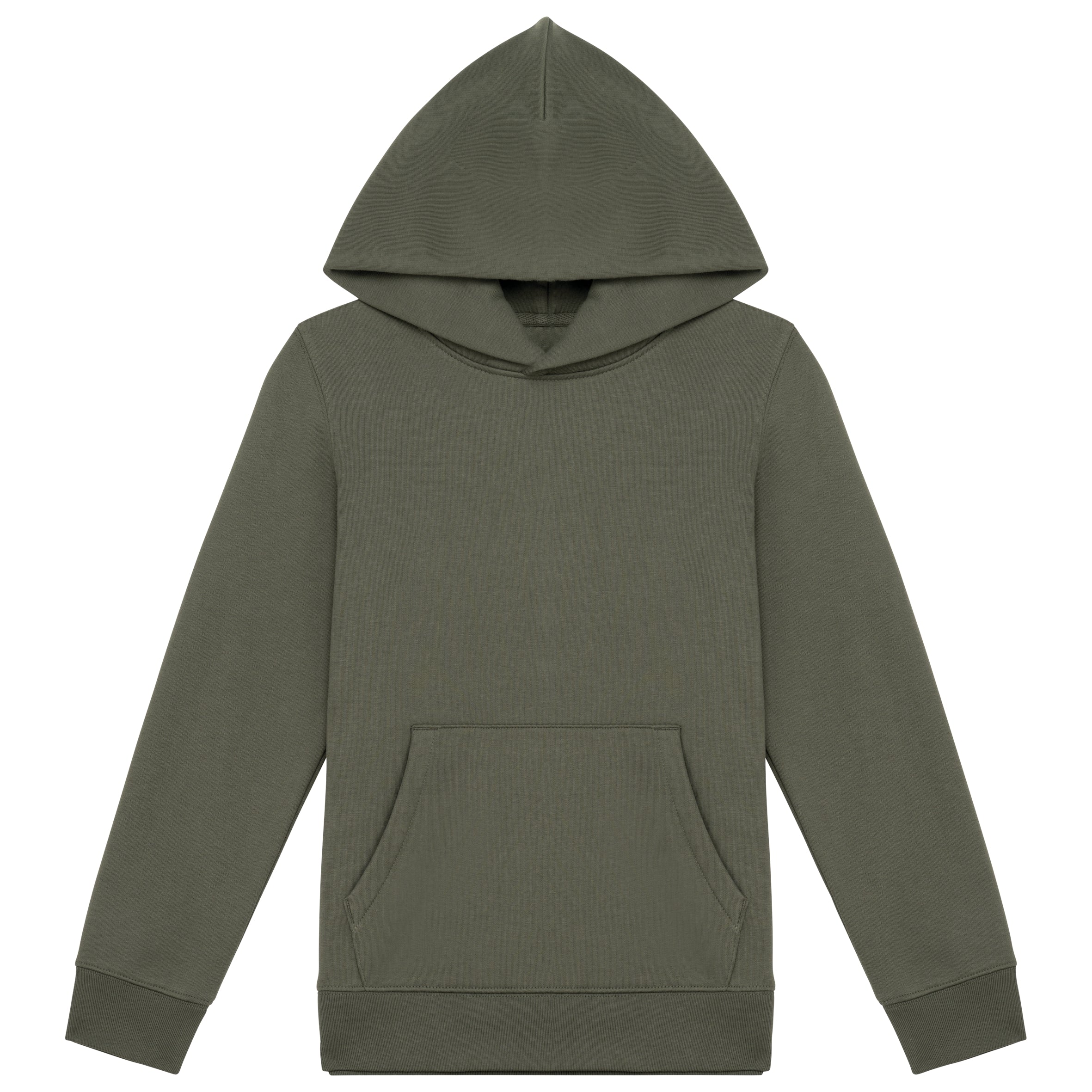 Ecologische kindersweater met capuchon