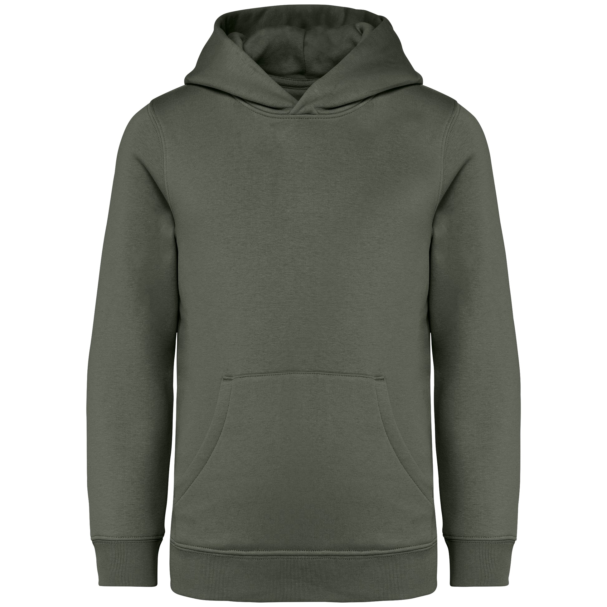 Ecologische kindersweater met capuchon