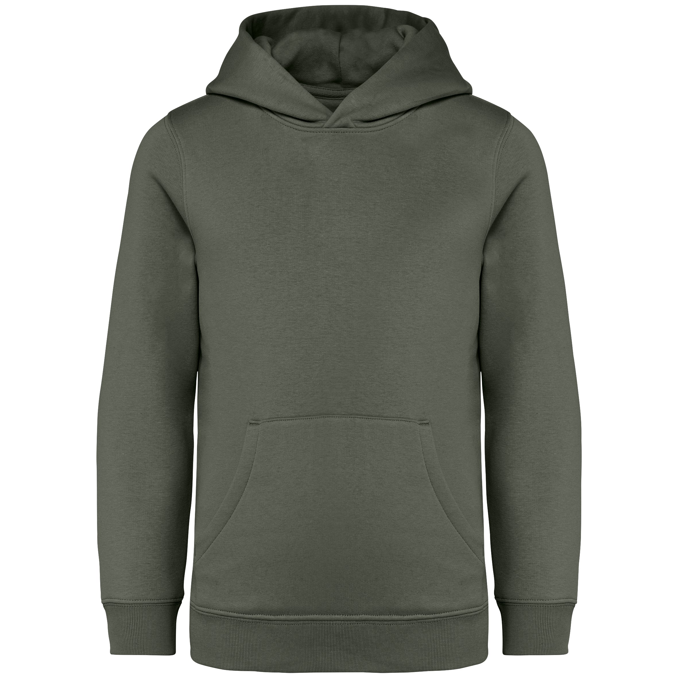 Ecologische kindersweater met capuchon