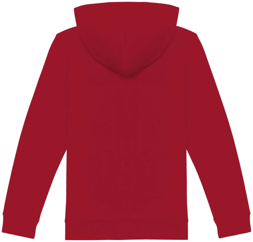 Ecologisch kindersweatvest met capuchon