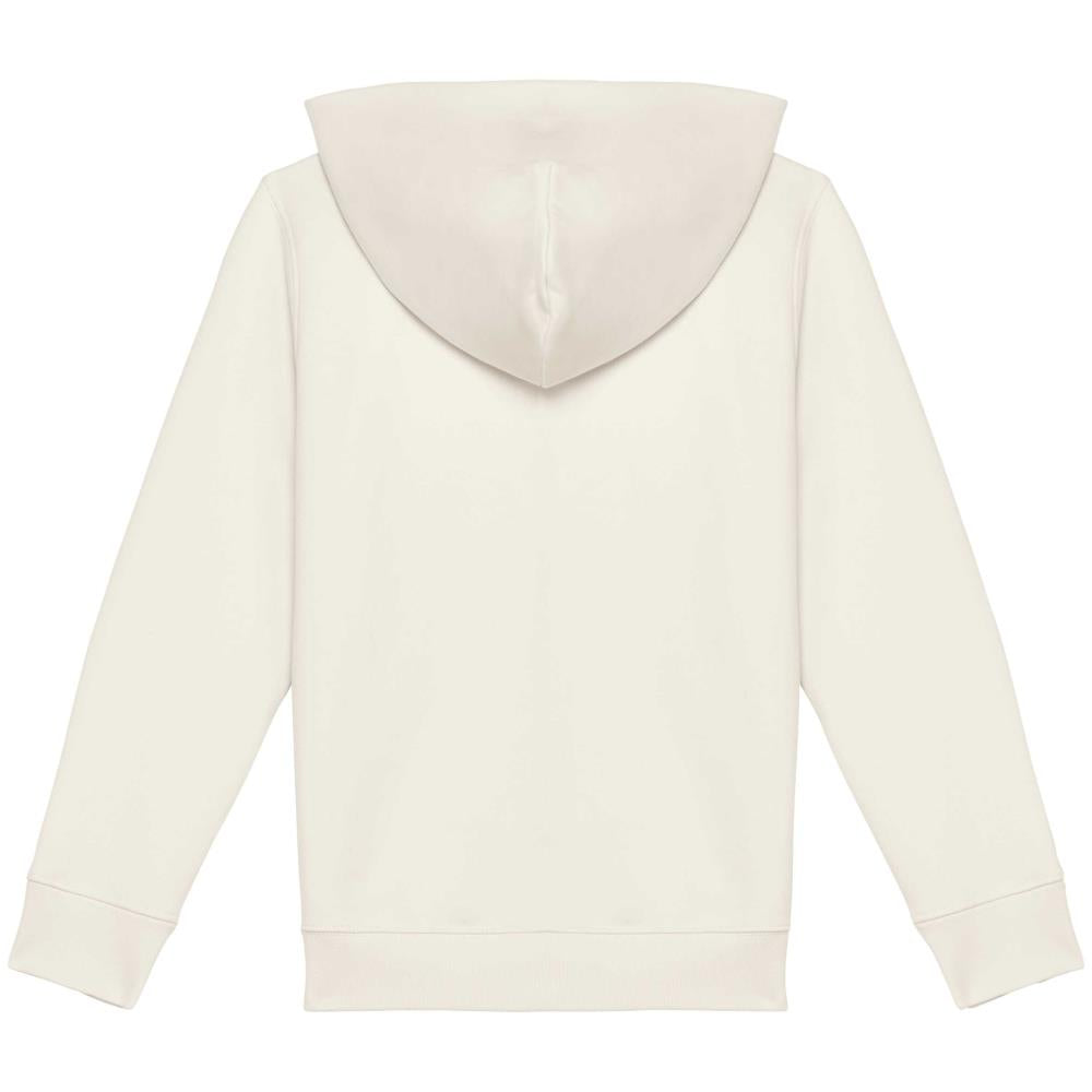 Ecologisch kindersweatvest met capuchon