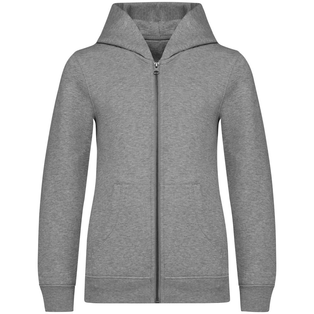 Ecologisch kindersweatvest met capuchon