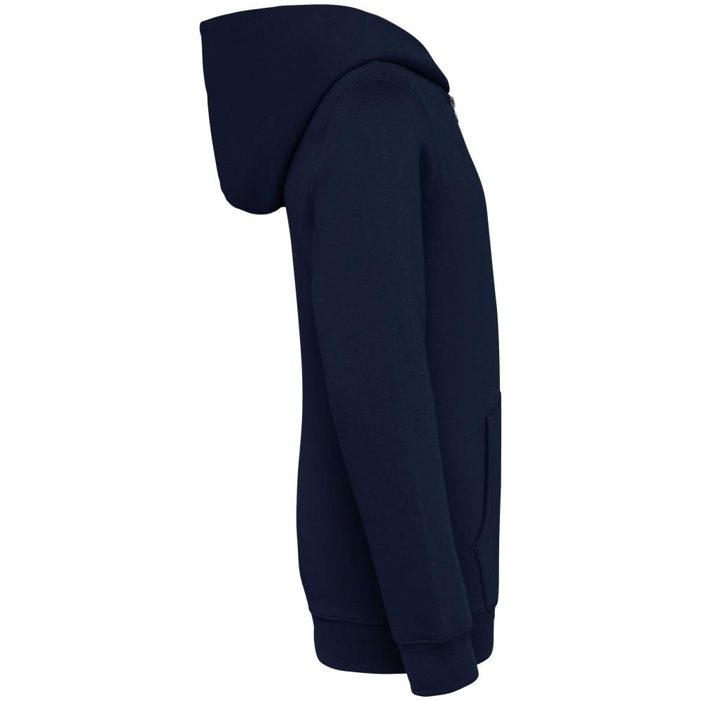Ecologisch kindersweatvest met capuchon