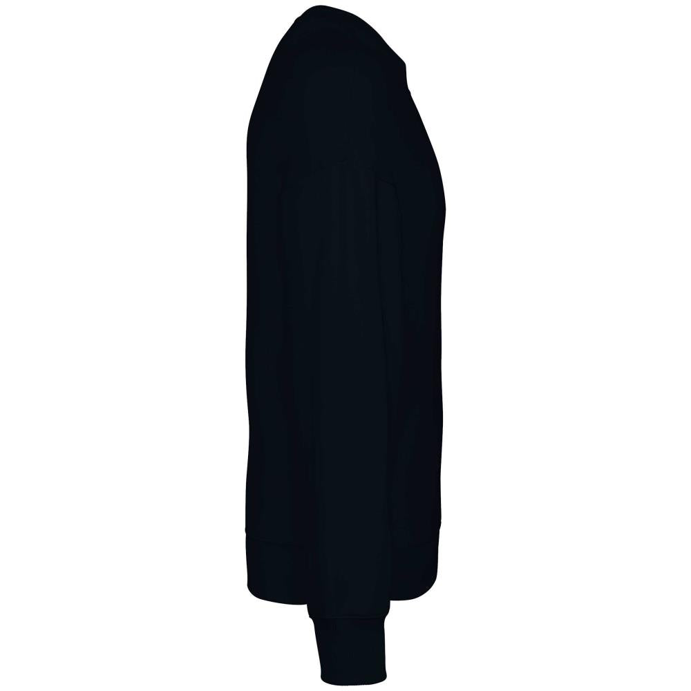 Ecologische oversized uniseks sweater met ronde hals