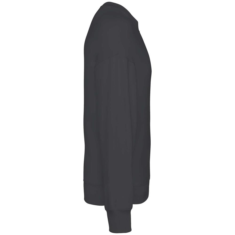 Ecologische oversized uniseks sweater met ronde hals