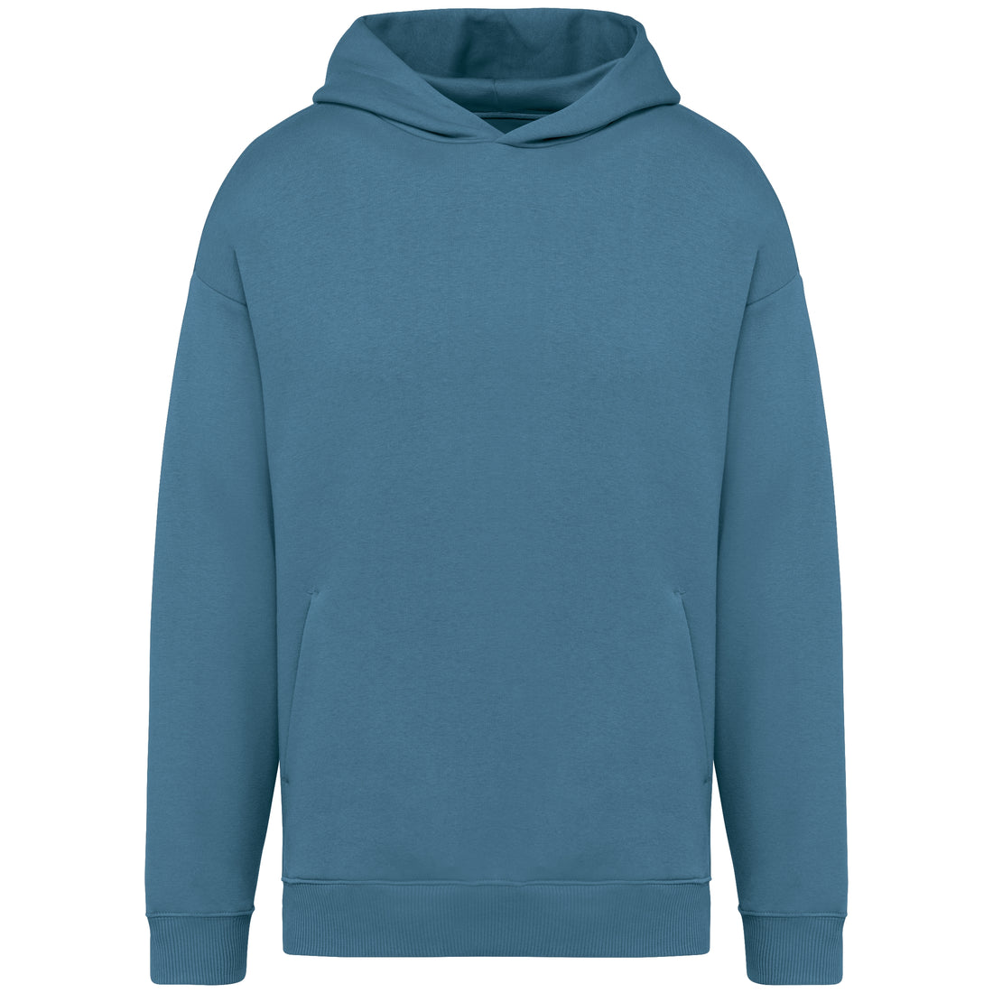 Ecologische uniseks oversized sweater met capuchon