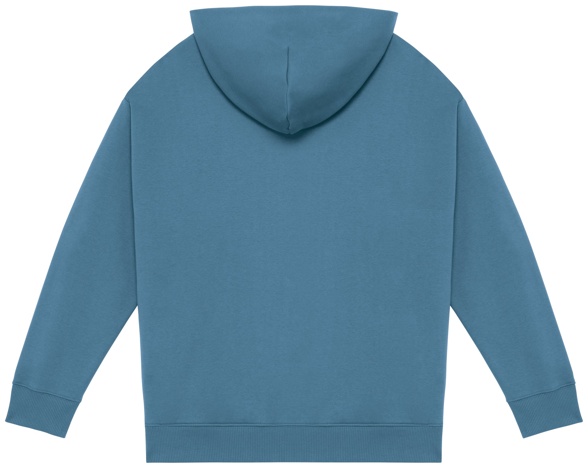 Ecologische uniseks oversized sweater met capuchon