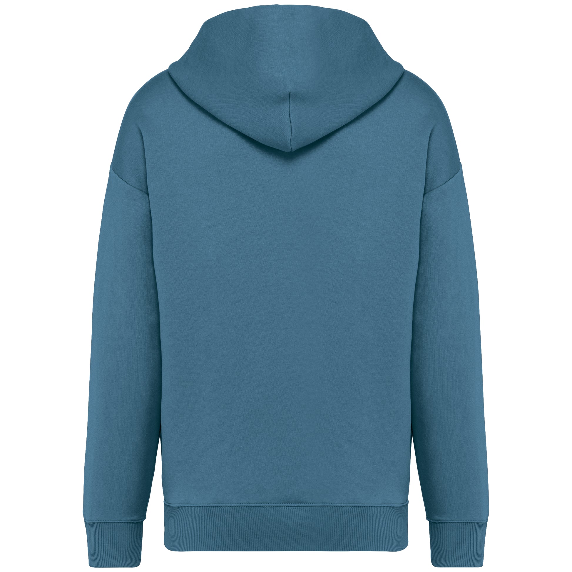 Ecologische uniseks oversized sweater met capuchon