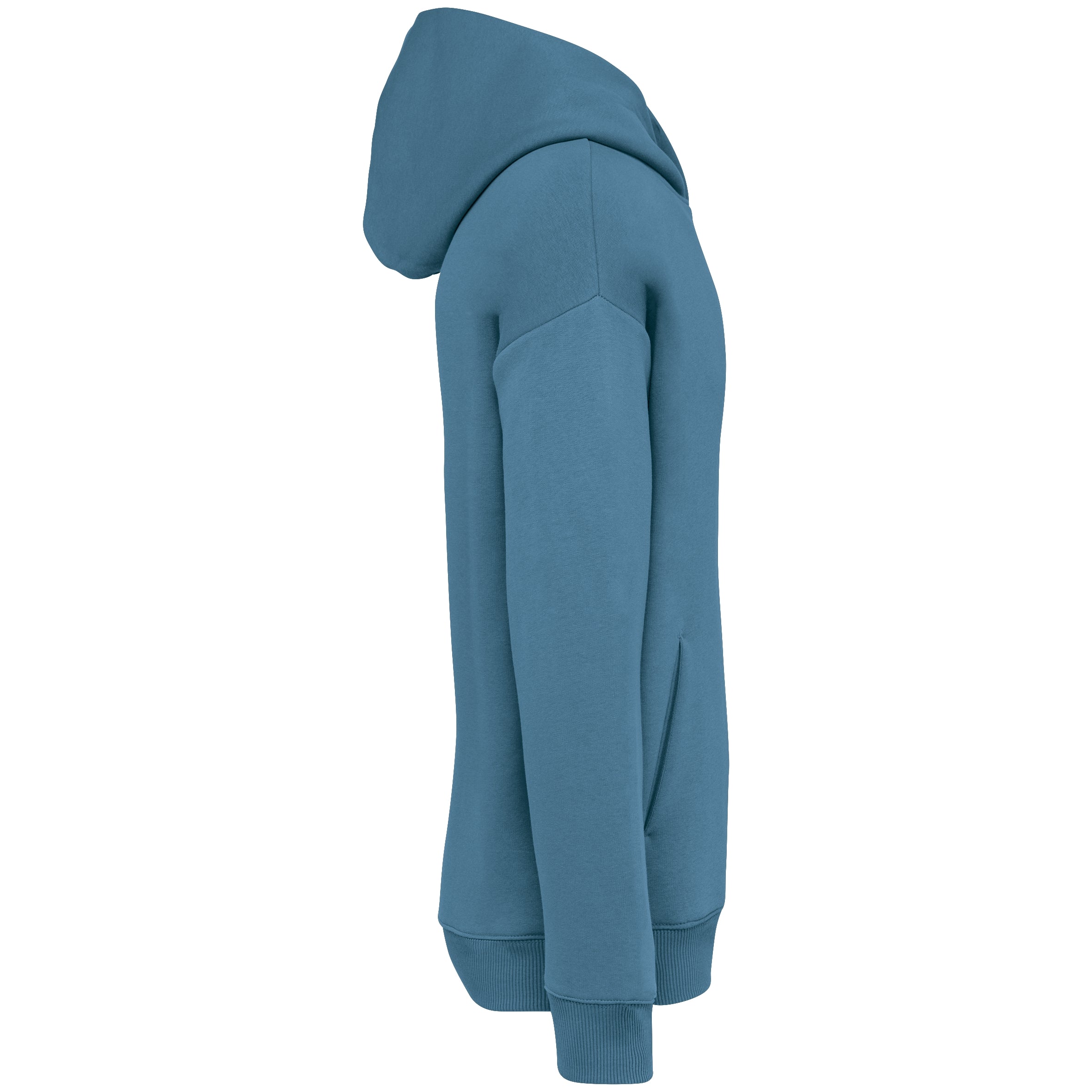 Ecologische uniseks oversized sweater met capuchon