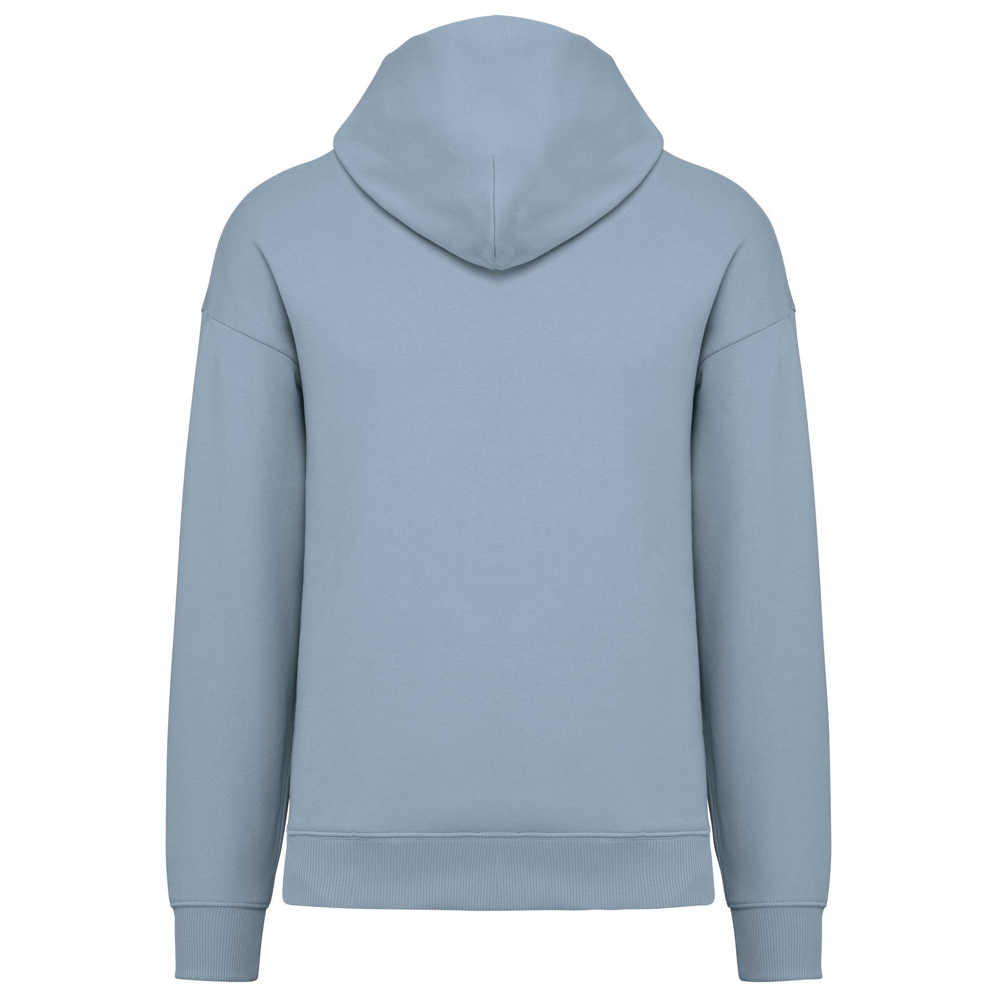 Ecologische uniseks oversized sweater met capuchon