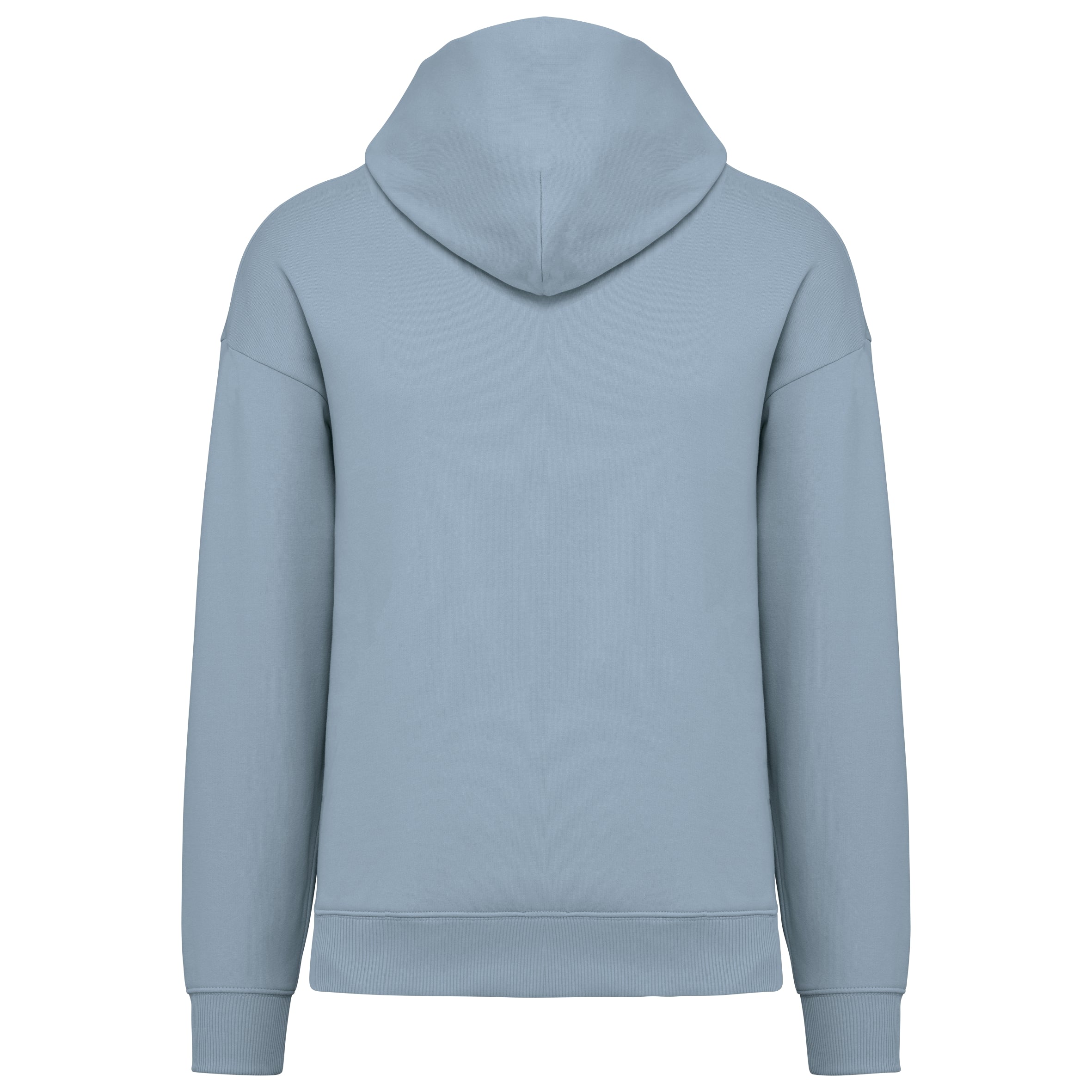 Ecologische uniseks oversized sweater met capuchon