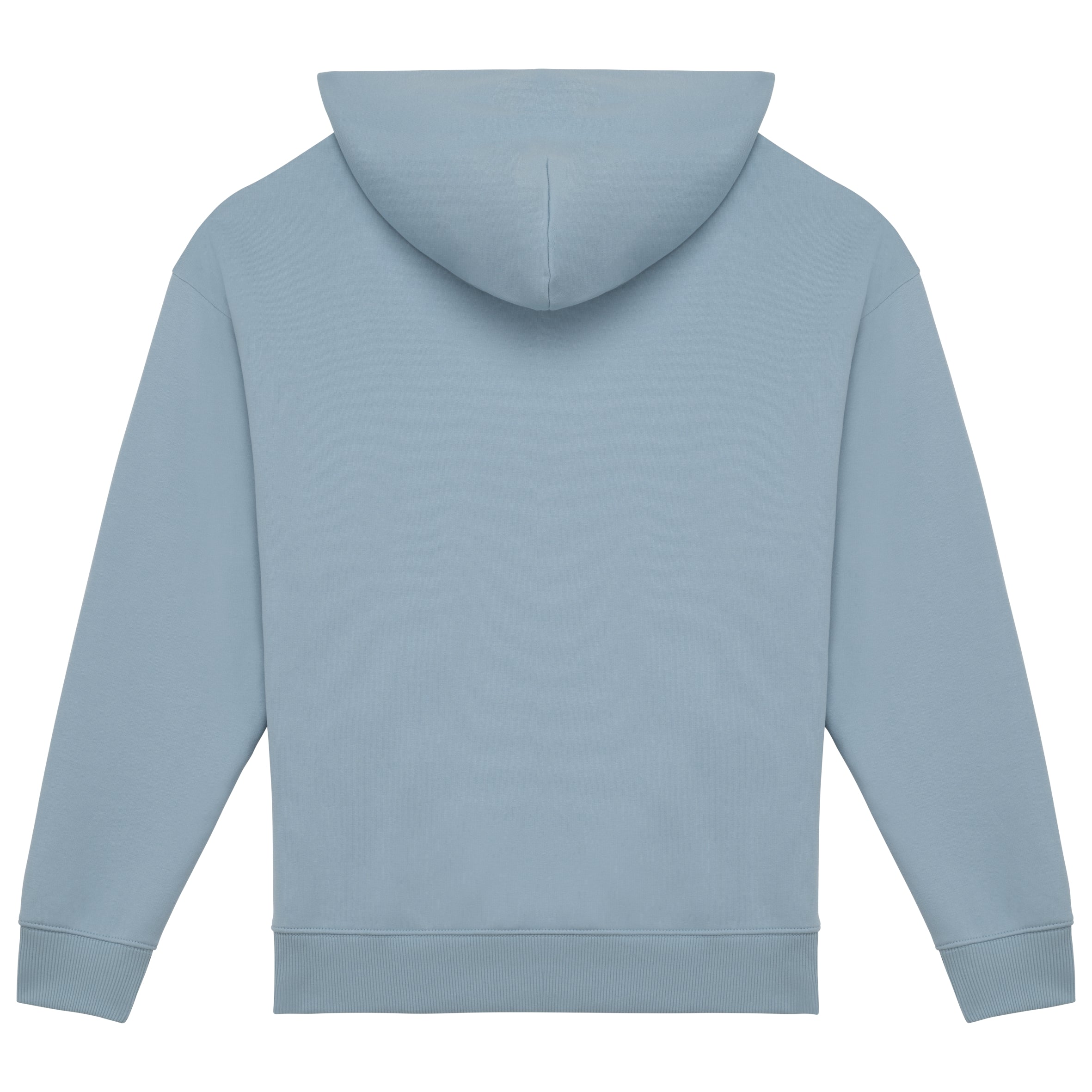 Ecologische uniseks oversized sweater met capuchon
