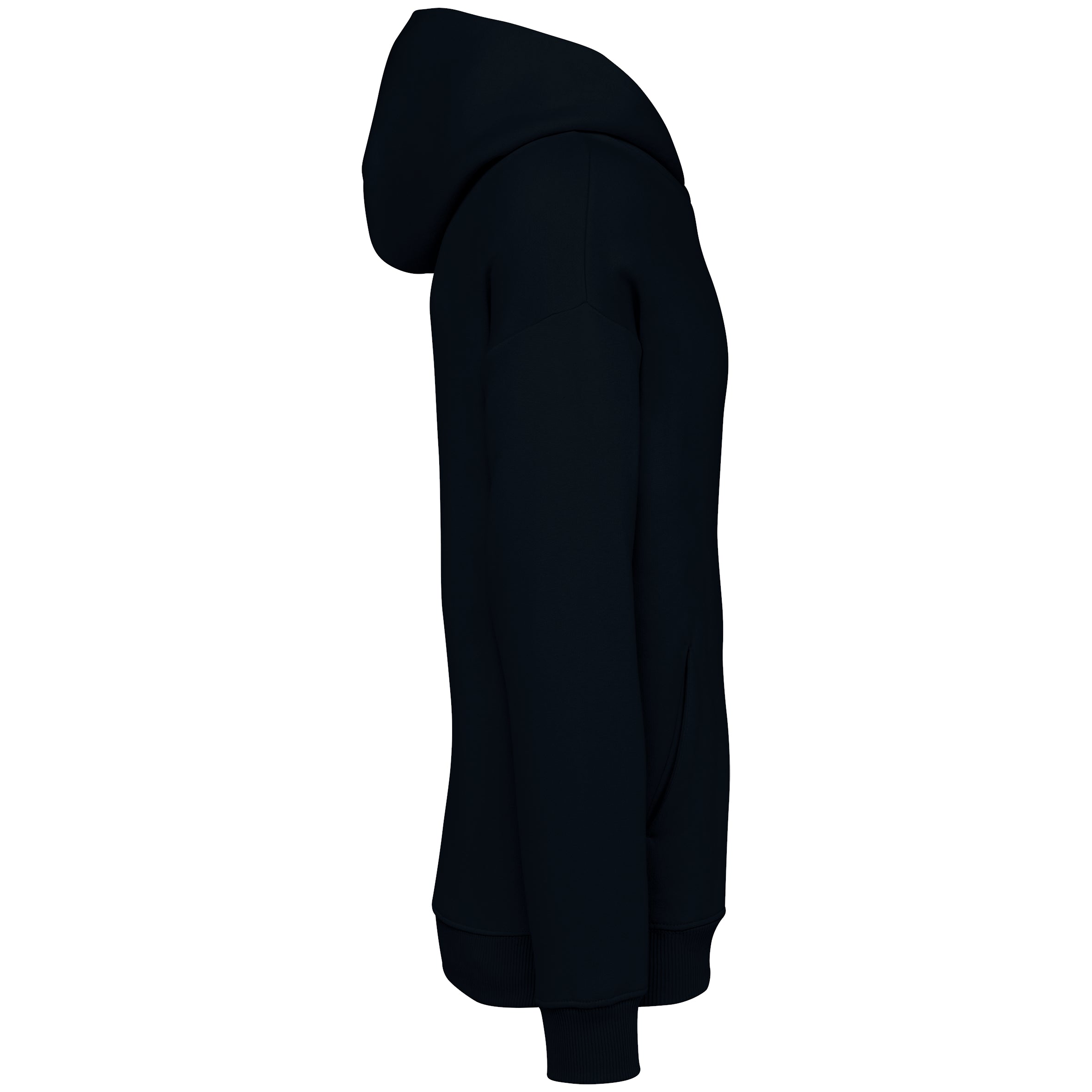 Ecologische uniseks oversized sweater met capuchon
