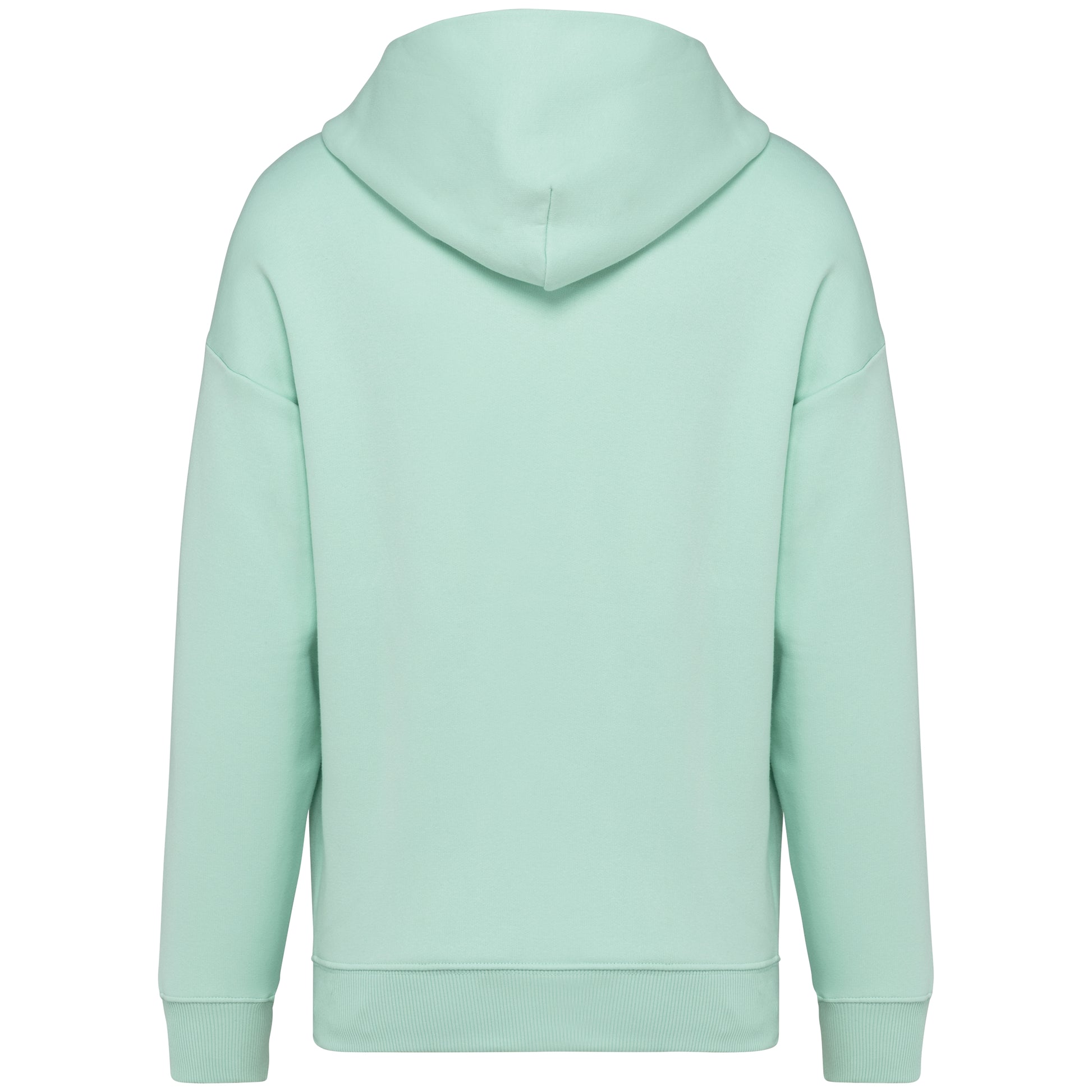 Ecologische uniseks oversized sweater met capuchon
