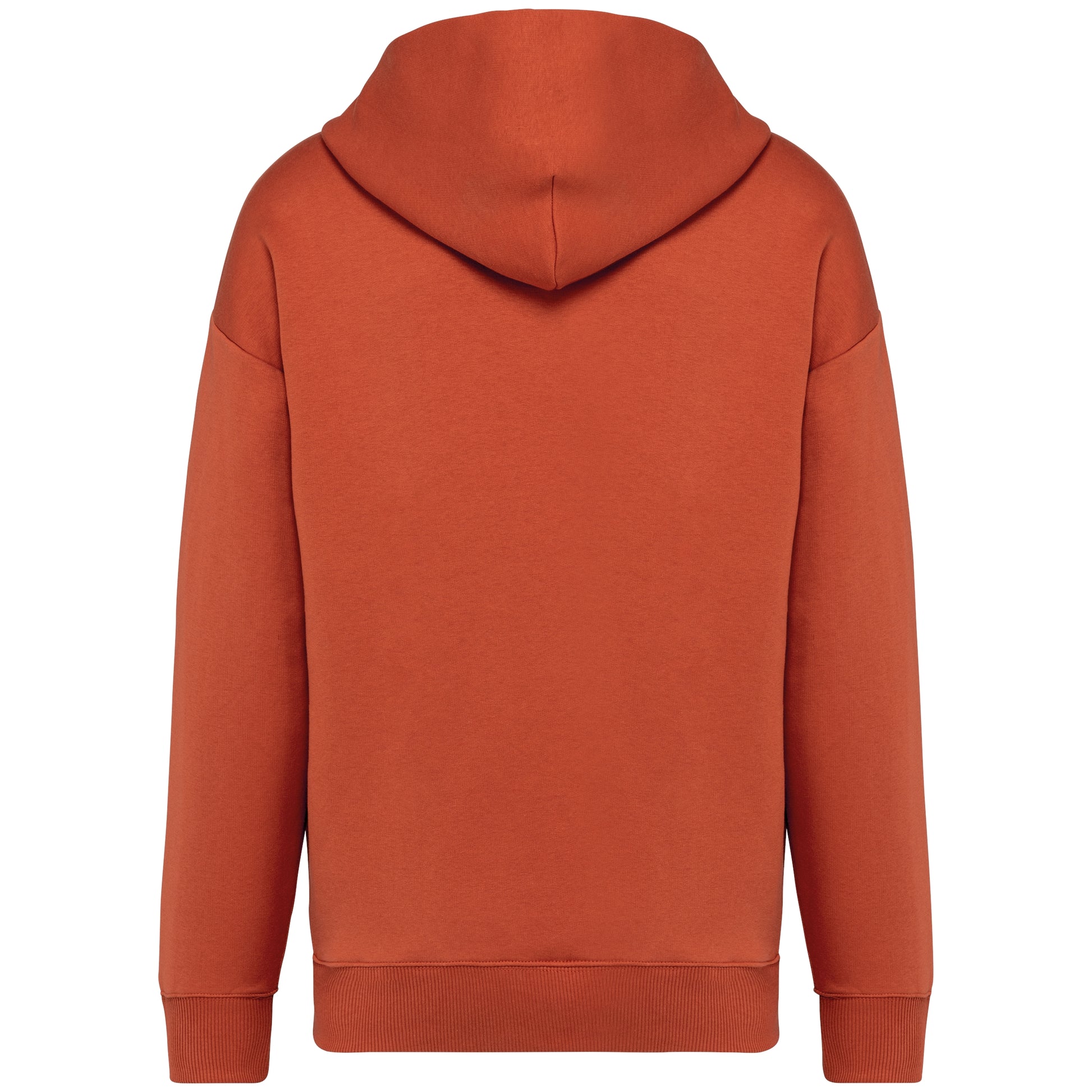 Ecologische uniseks oversized sweater met capuchon