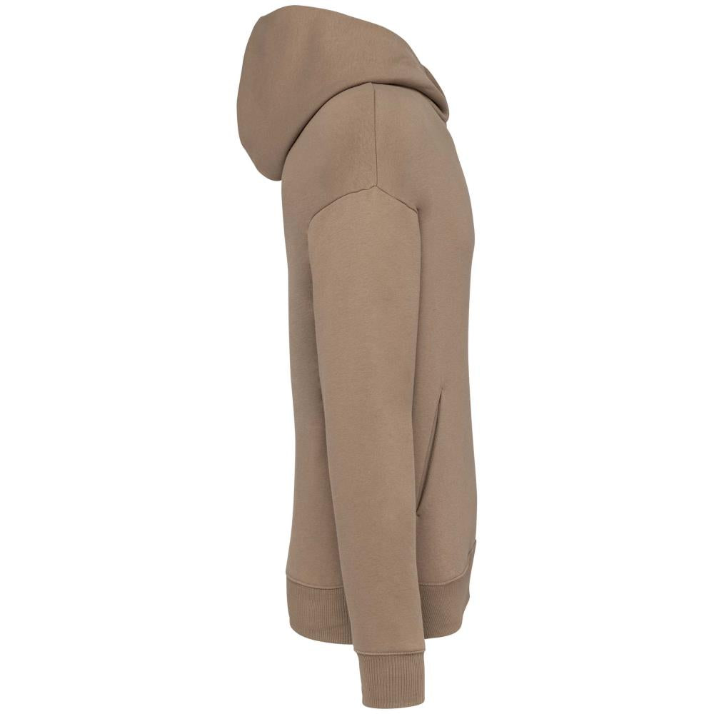 Ecologische uniseks oversized sweater met capuchon