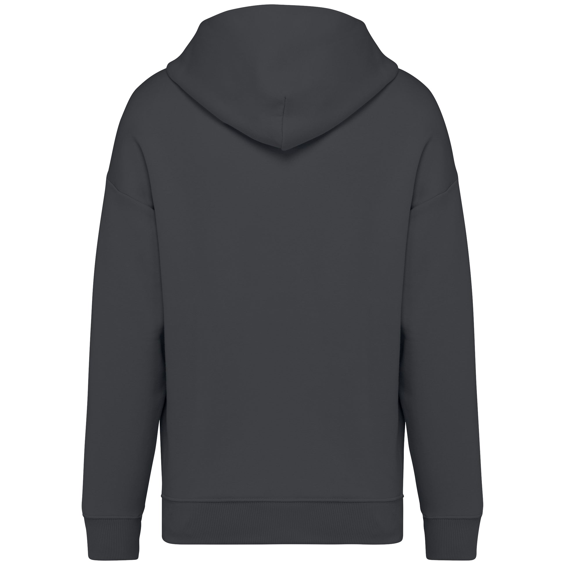 Ecologische uniseks oversized sweater met capuchon