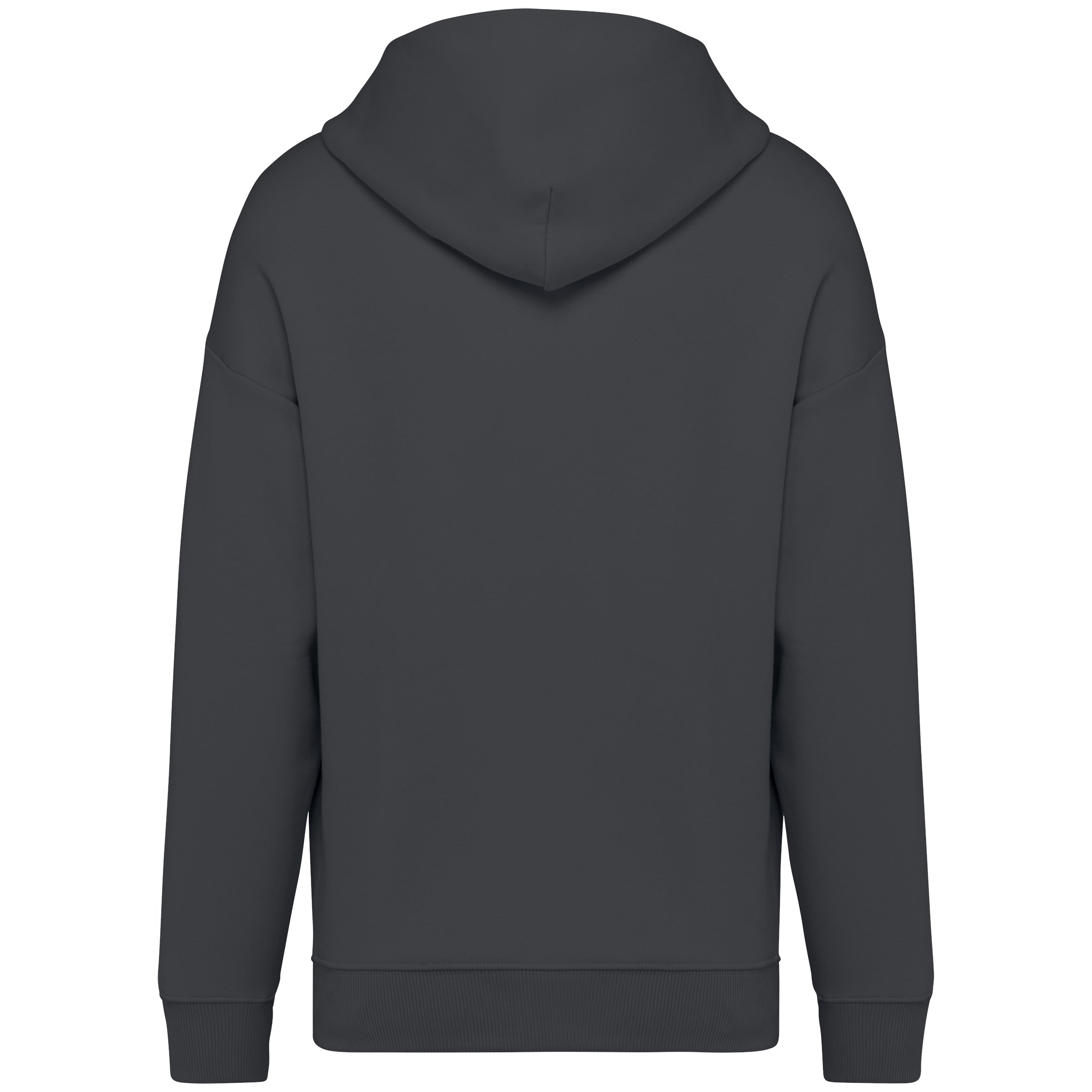 Ecologische uniseks oversized sweater met capuchon