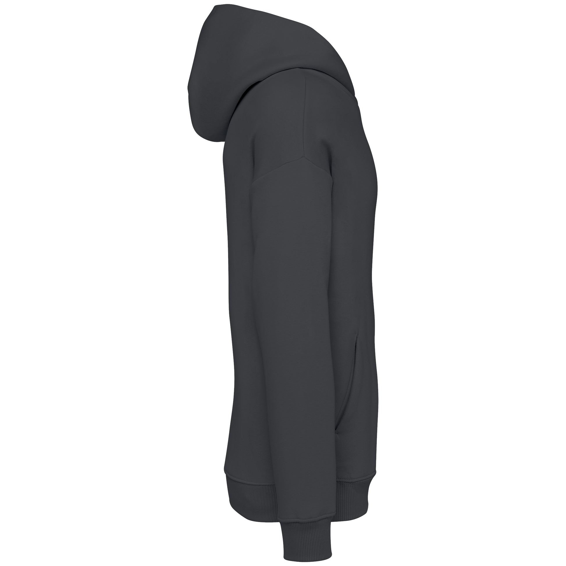 Ecologische uniseks oversized sweater met capuchon
