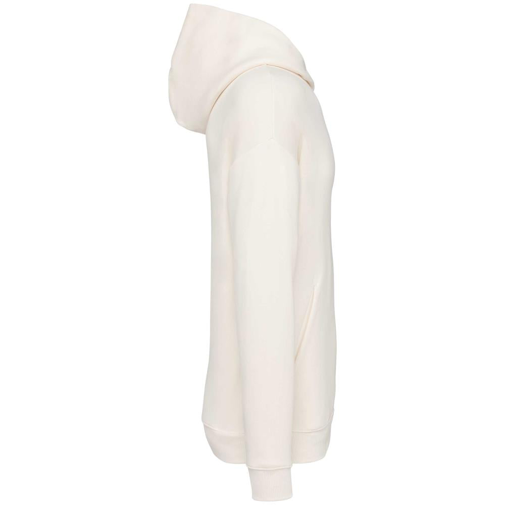 Ecologische uniseks oversized sweater met capuchon