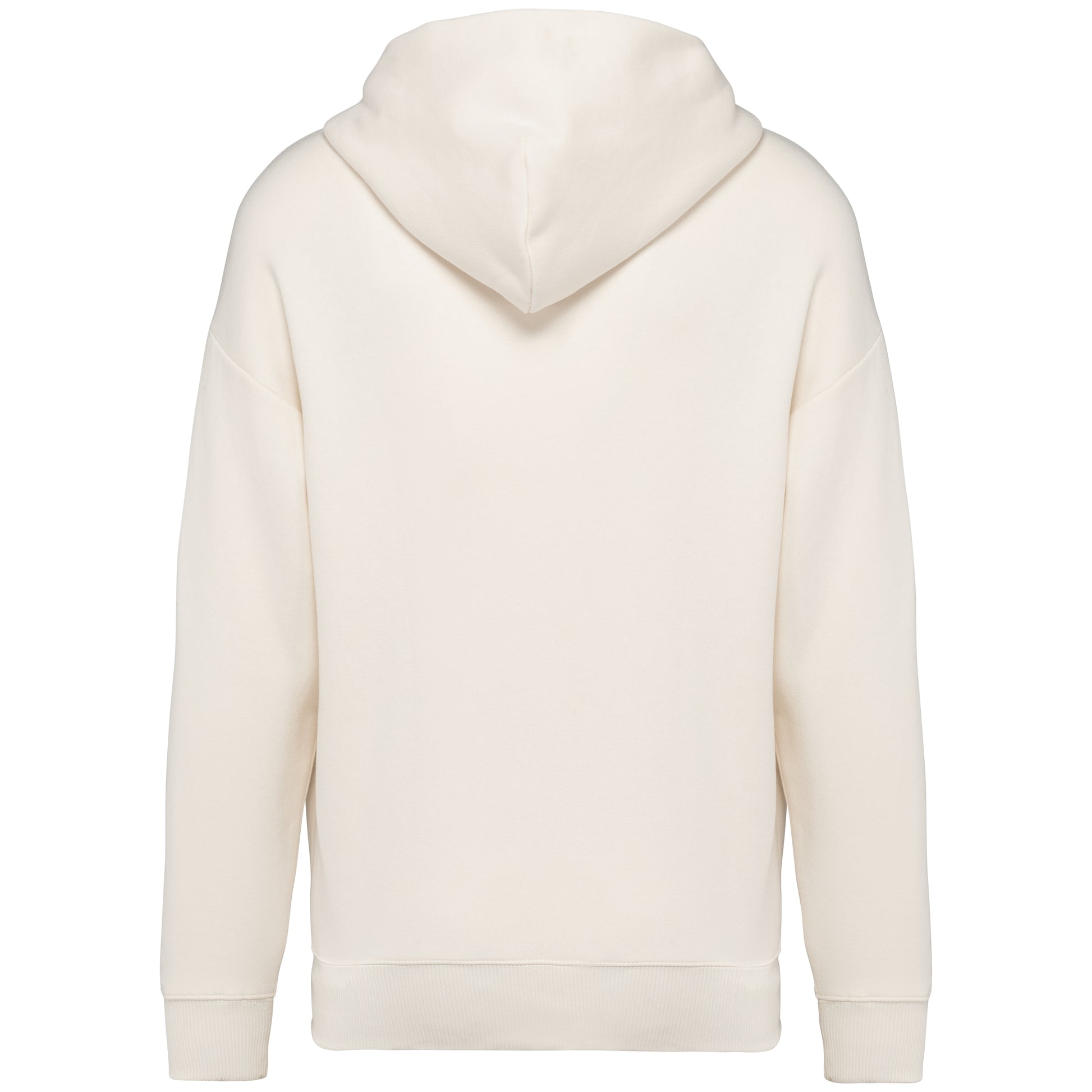 Ecologische uniseks oversized sweater met capuchon