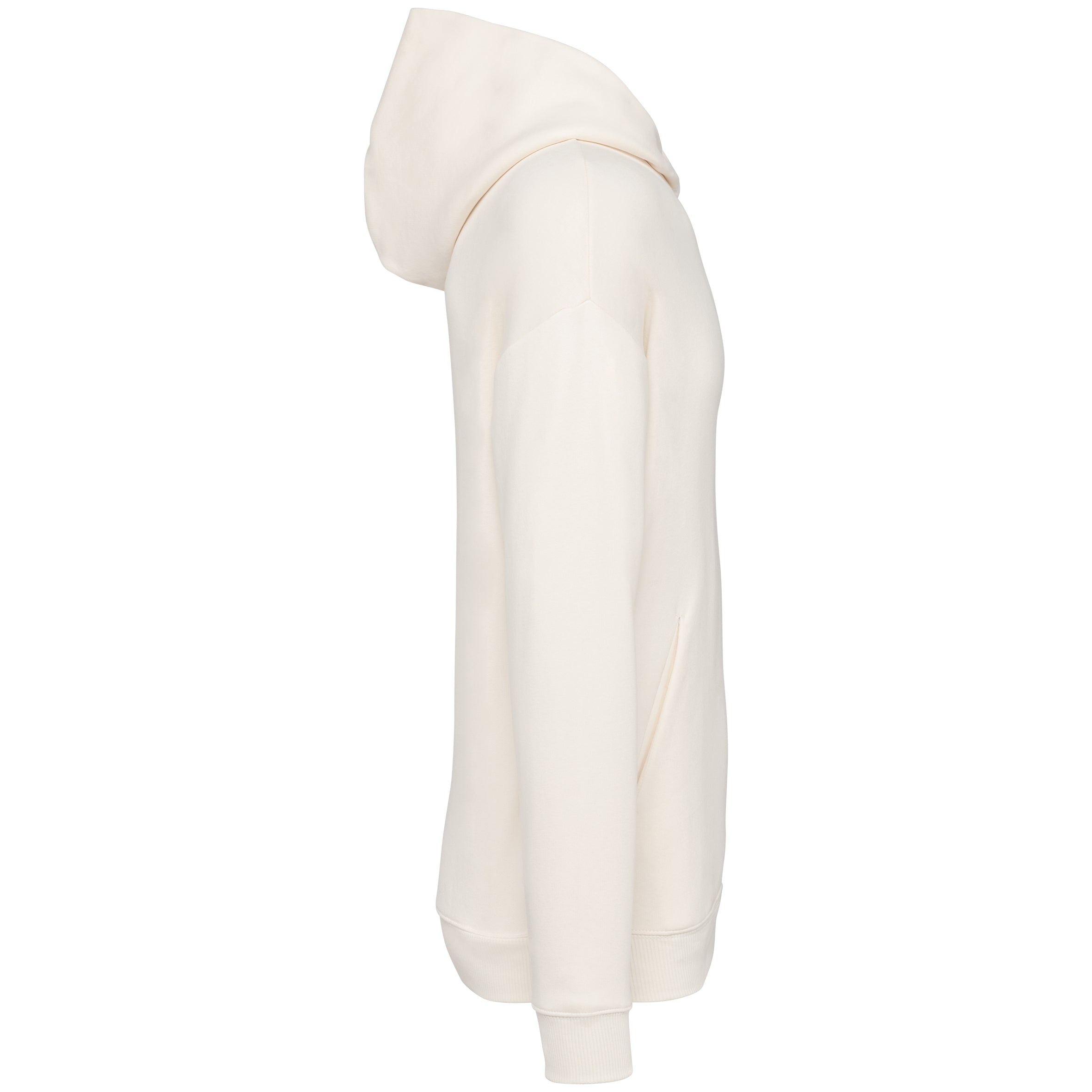 Ecologische uniseks oversized sweater met capuchon