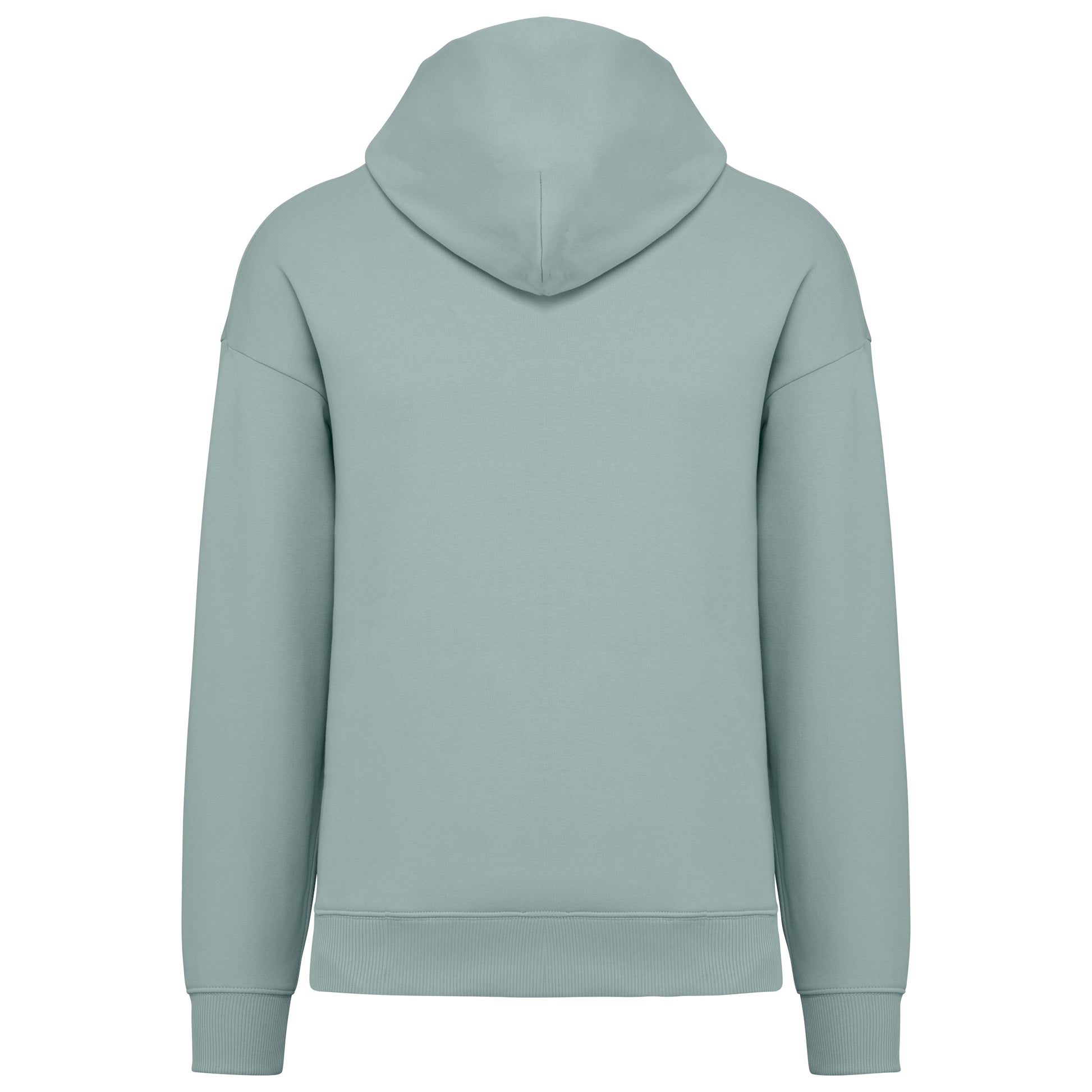 Ecologische uniseks oversized sweater met capuchon