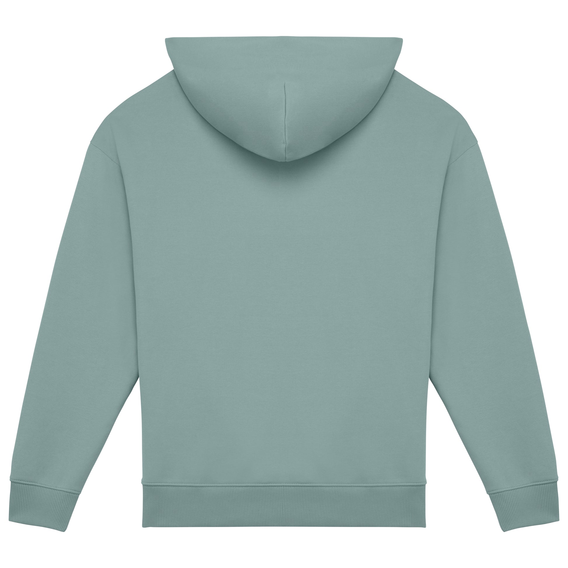 Ecologische uniseks oversized sweater met capuchon