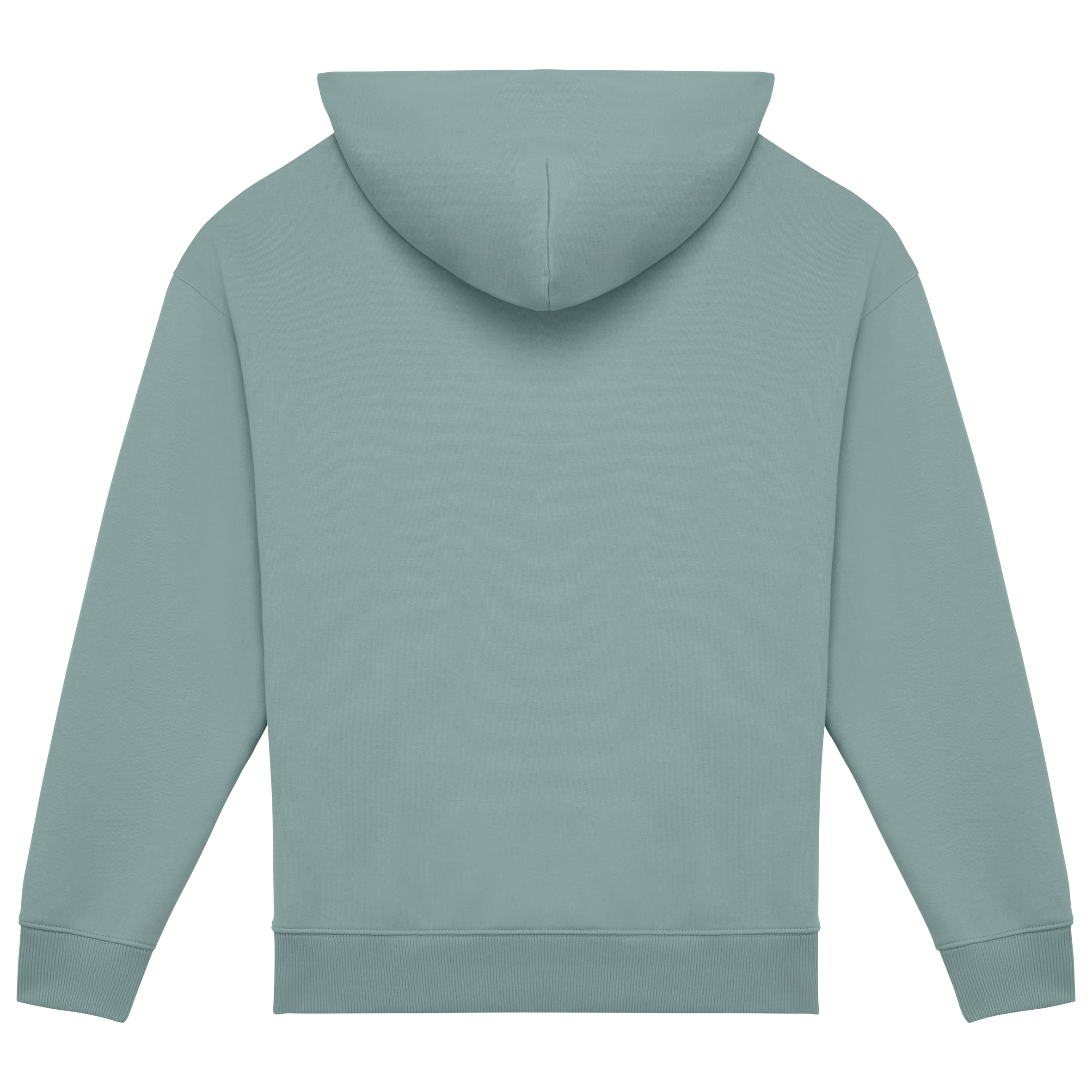Ecologische uniseks oversized sweater met capuchon