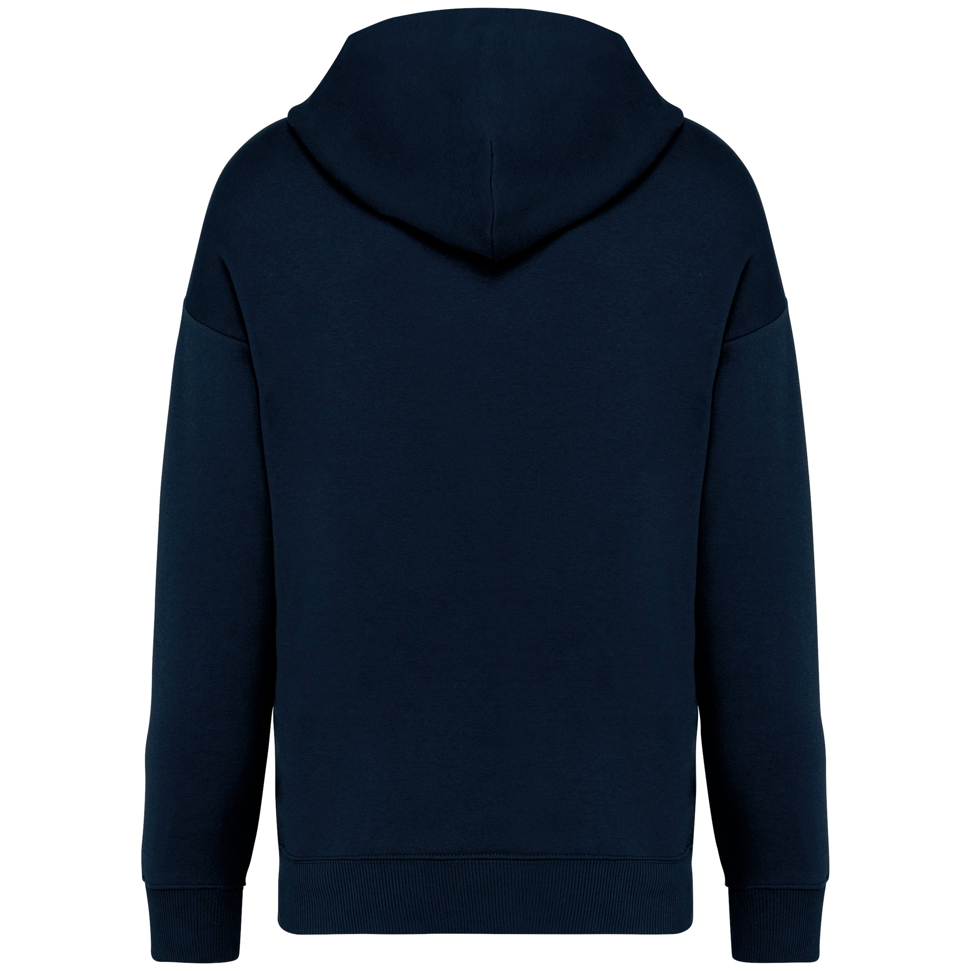 Ecologische uniseks oversized sweater met capuchon