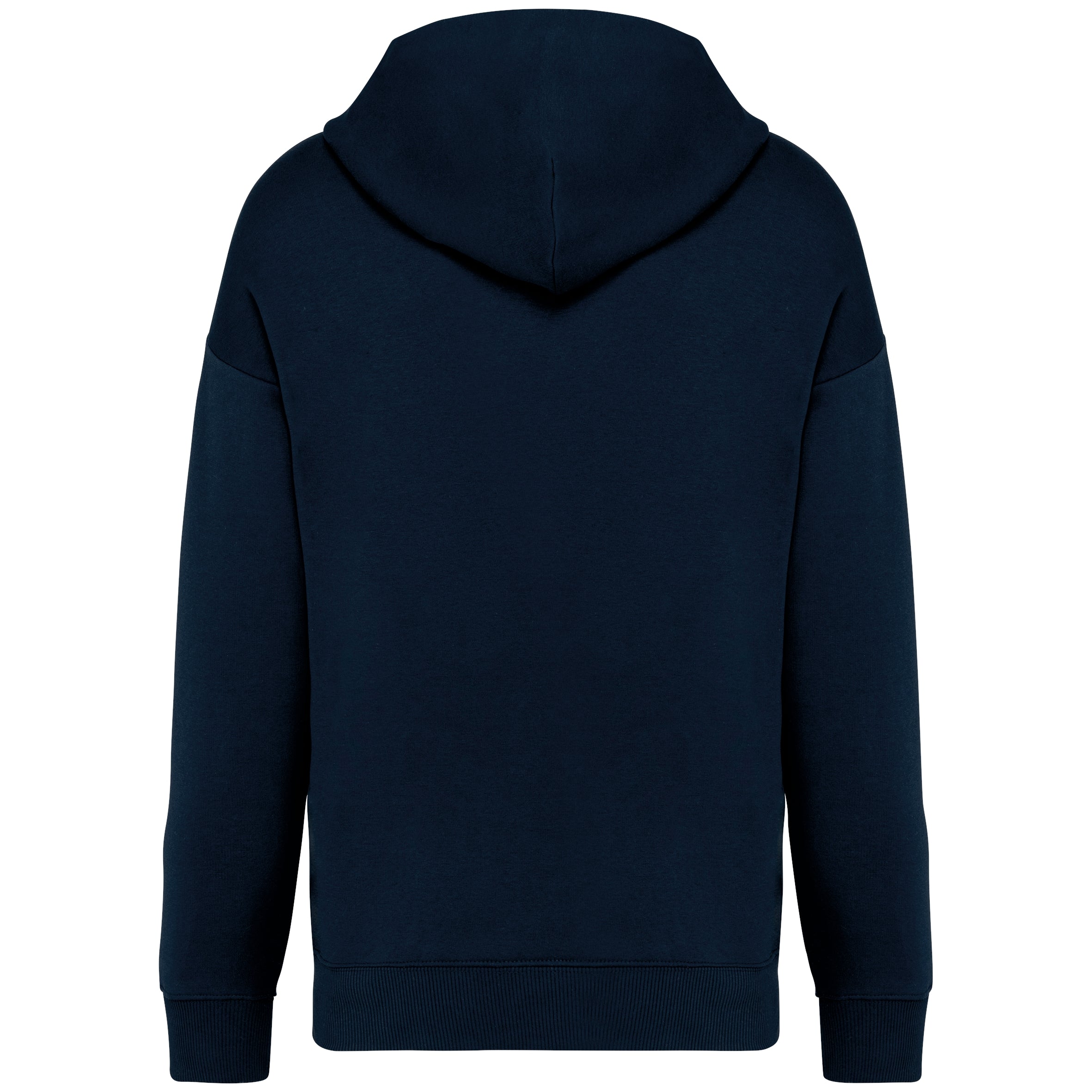 Ecologische uniseks oversized sweater met capuchon