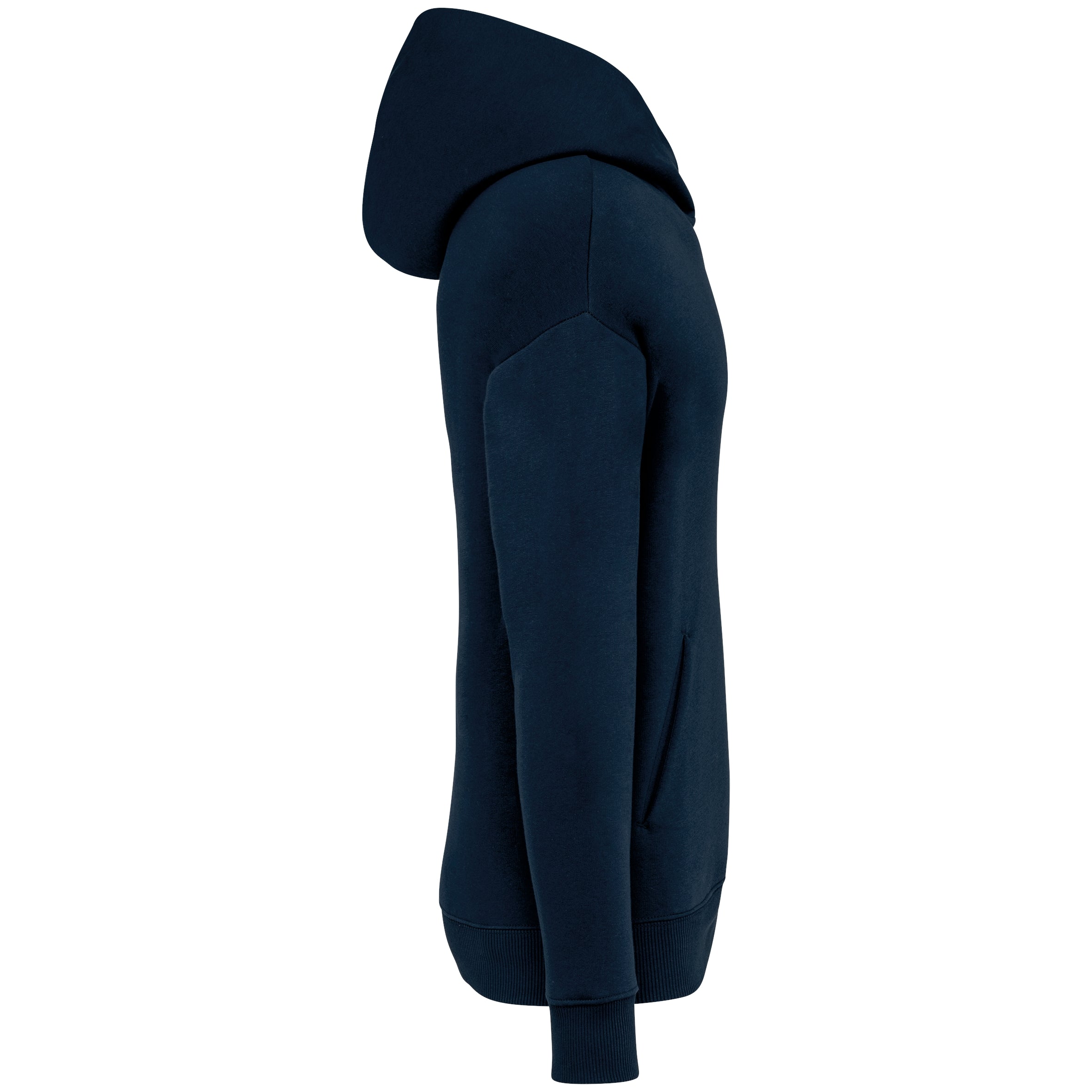 Ecologische uniseks oversized sweater met capuchon