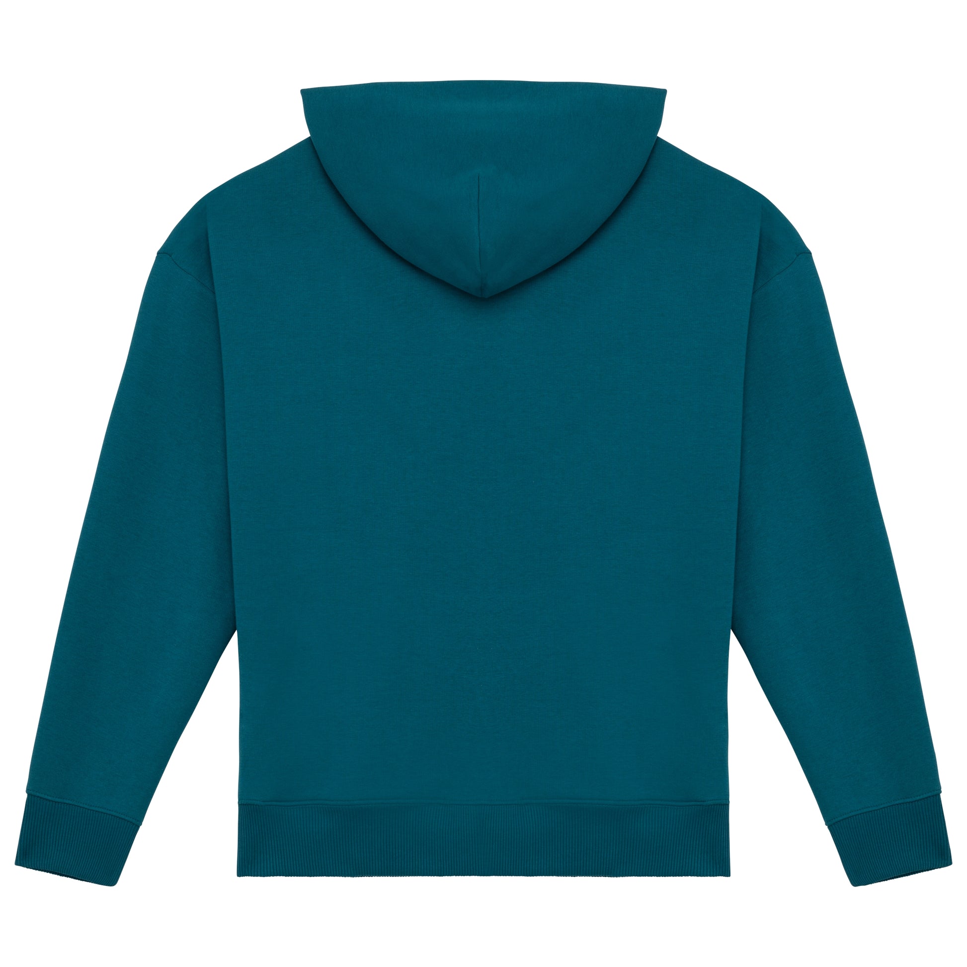 Ecologische uniseks oversized sweater met capuchon