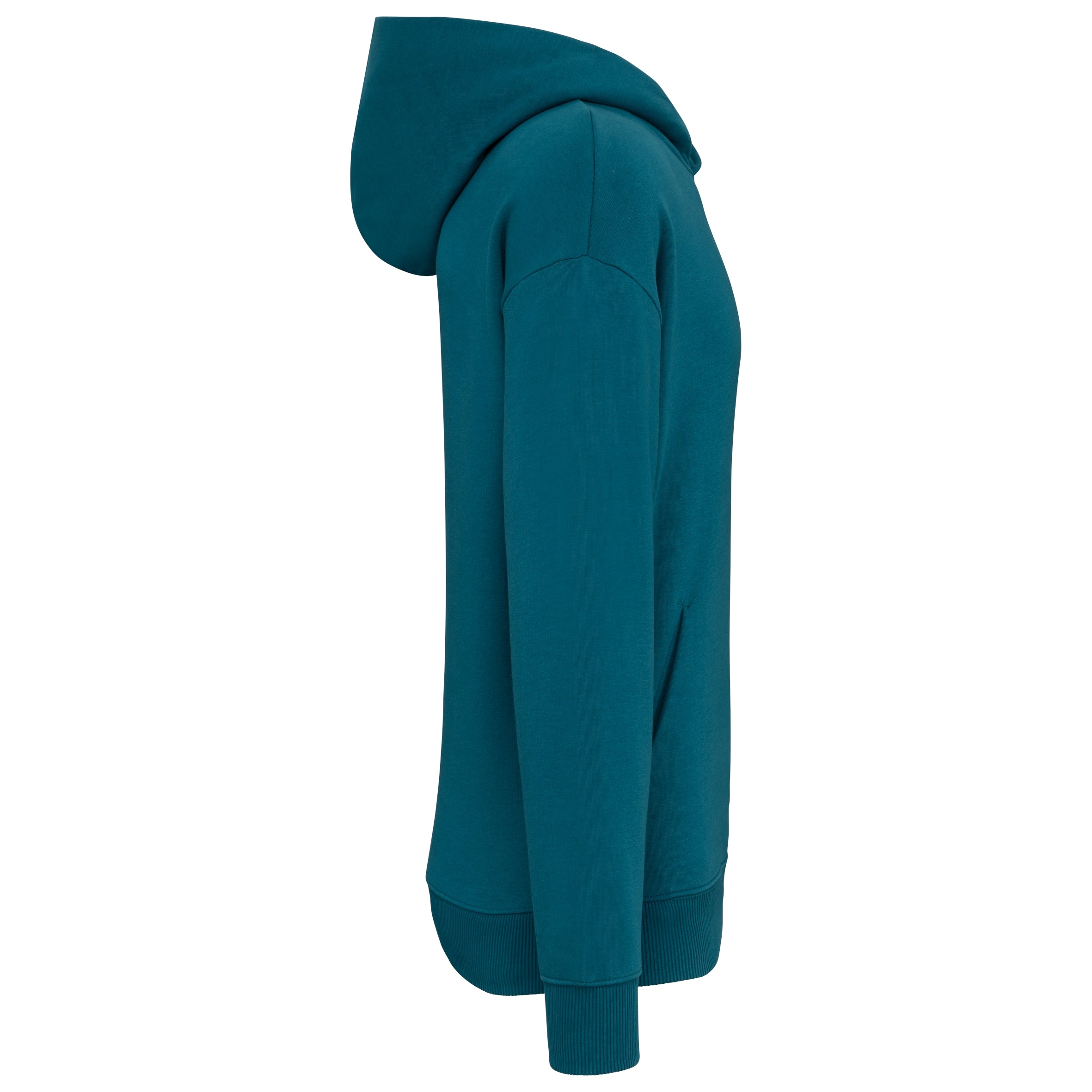 Ecologische uniseks oversized sweater met capuchon