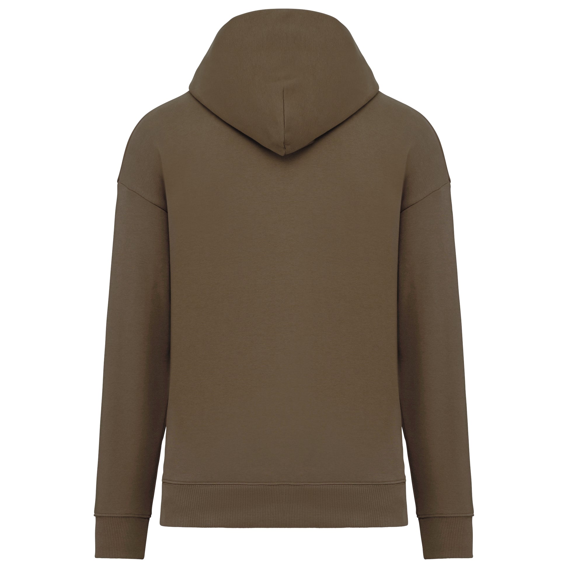 Ecologische uniseks oversized sweater met capuchon