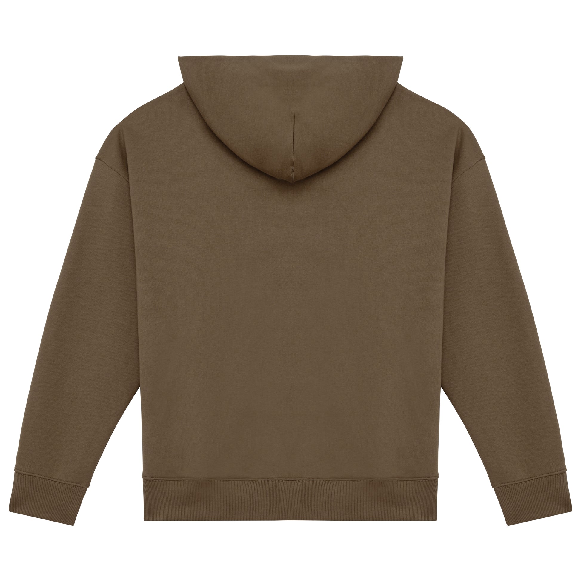 Ecologische uniseks oversized sweater met capuchon