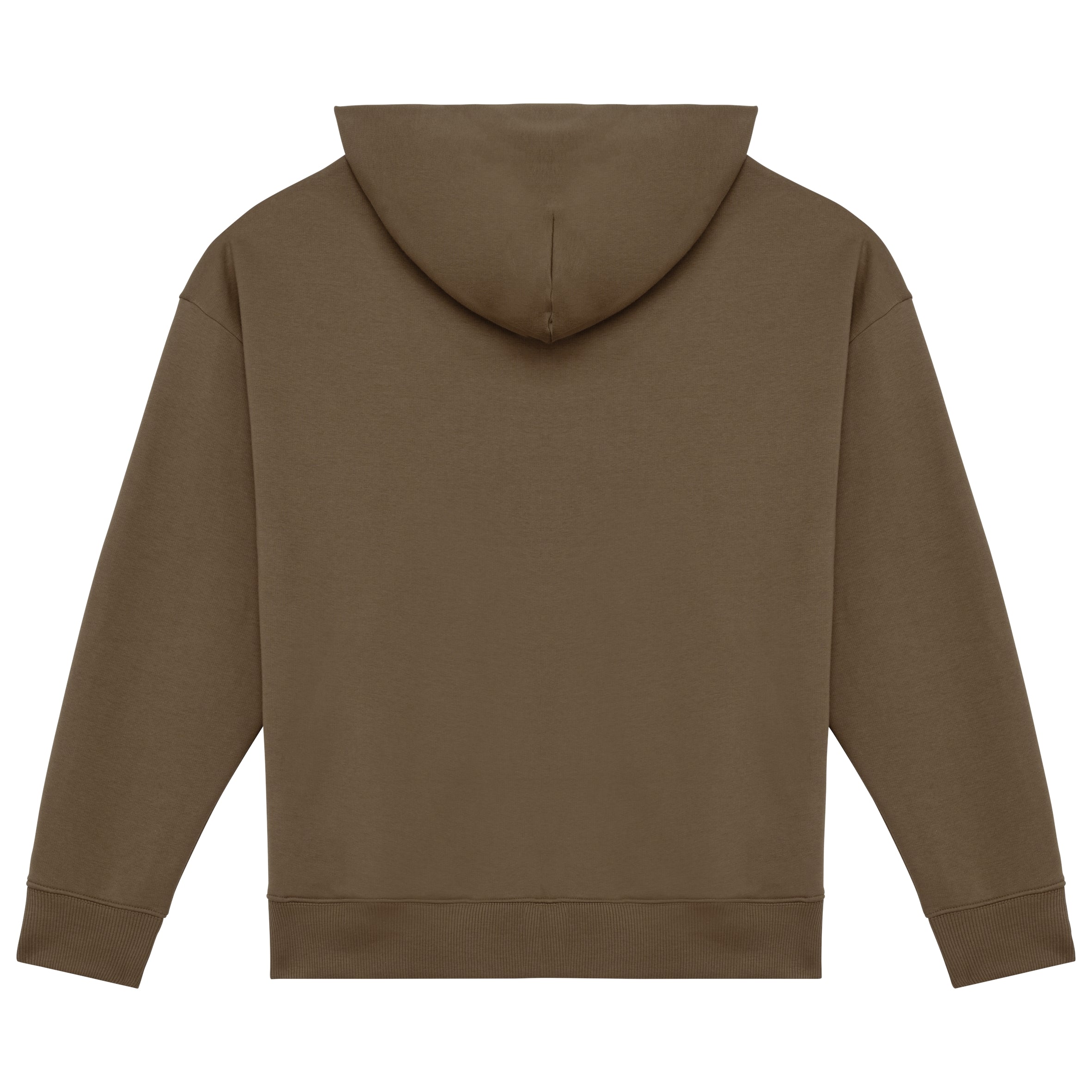 Ecologische uniseks oversized sweater met capuchon