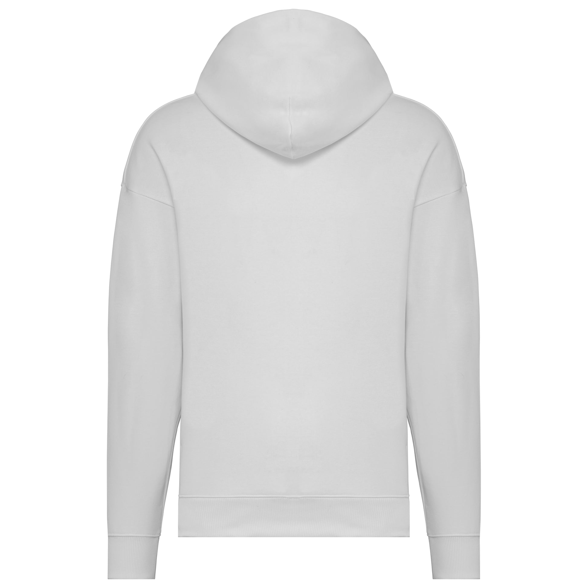 Ecologische uniseks oversized sweater met capuchon