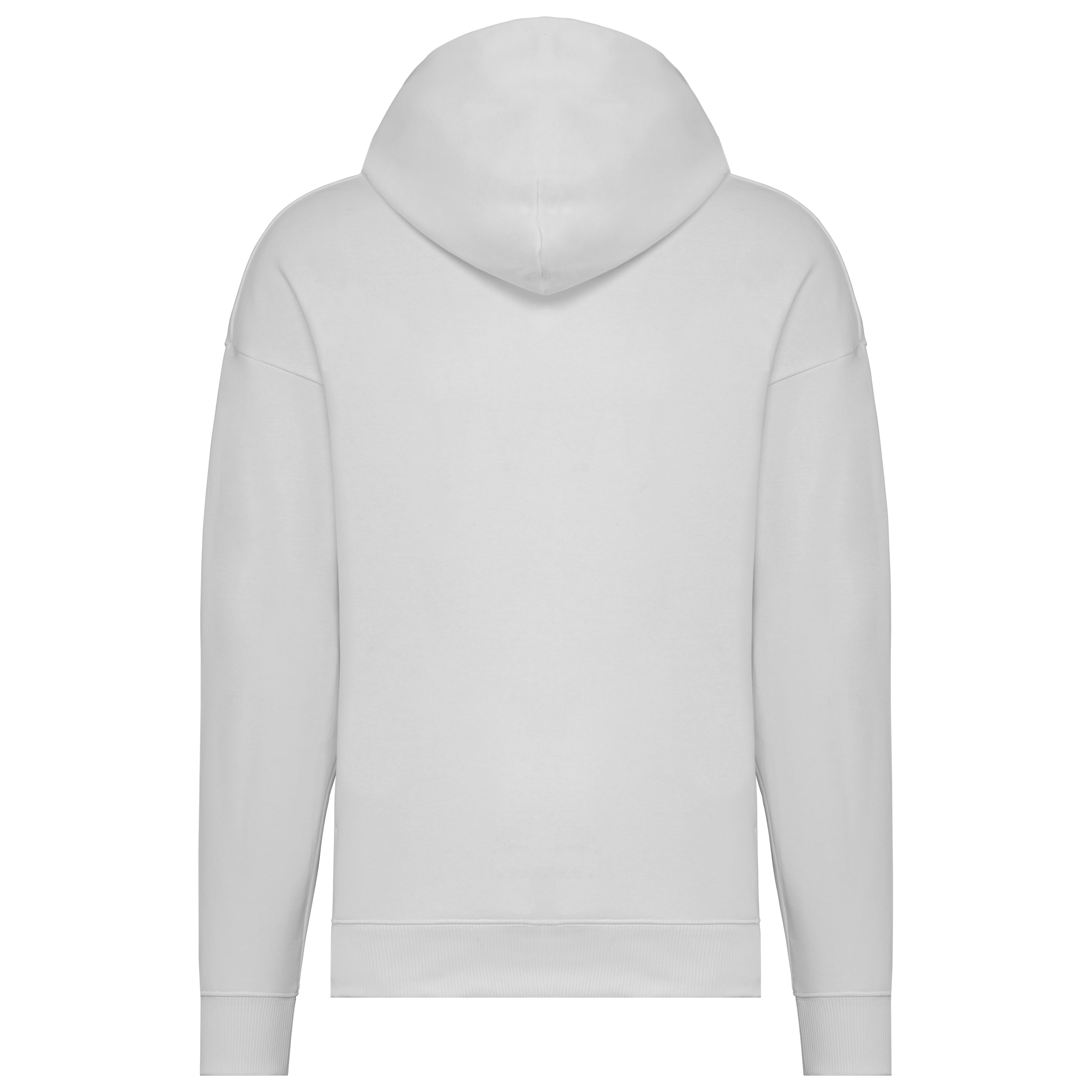 Ecologische uniseks oversized sweater met capuchon