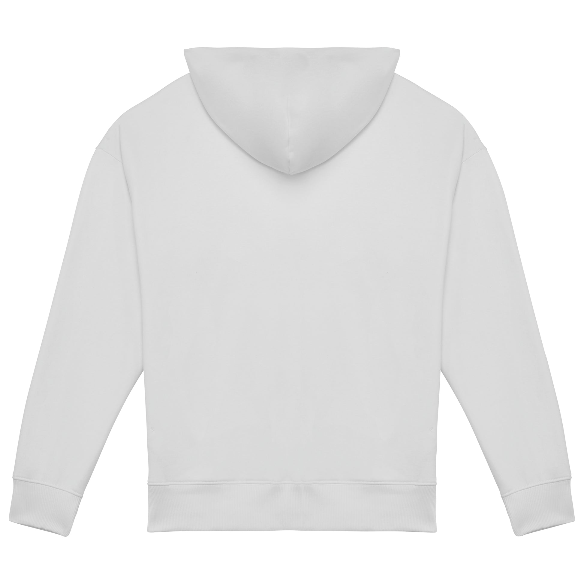 Ecologische uniseks oversized sweater met capuchon