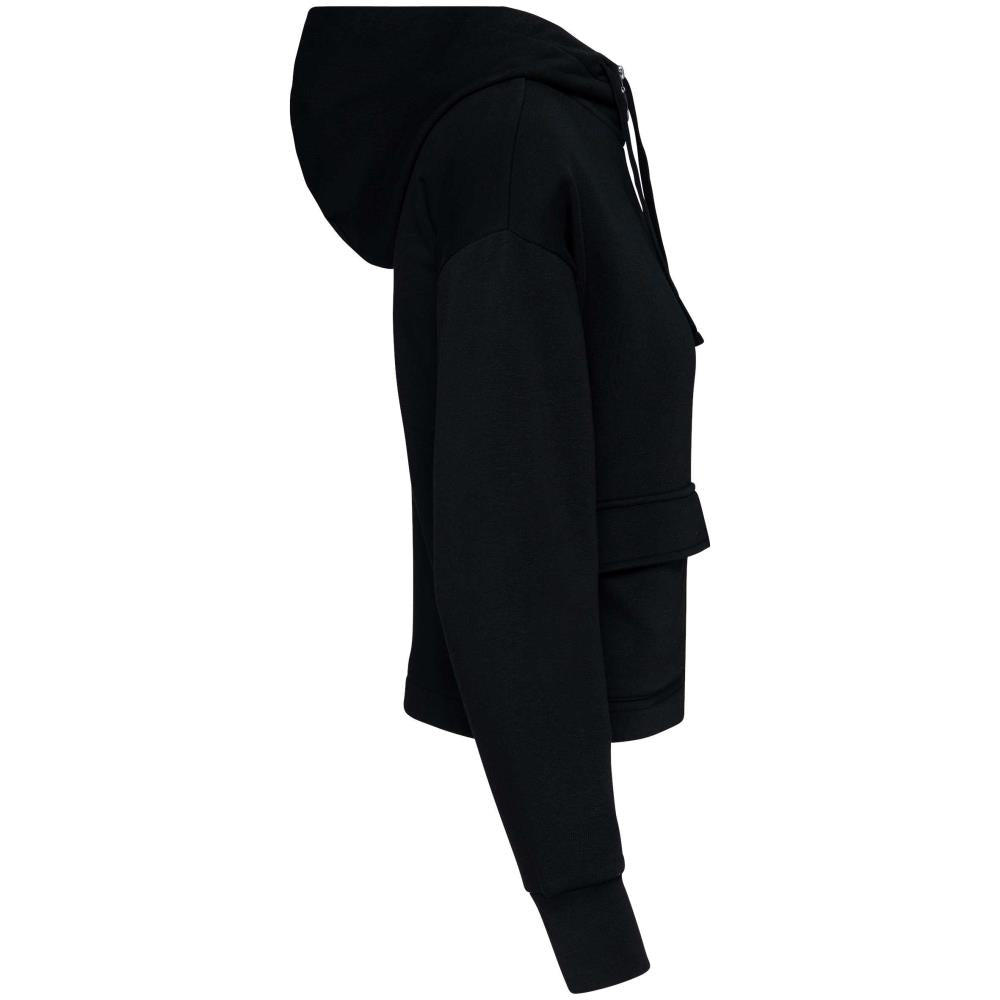 Ecologische sweatvest met capuchon French Terry