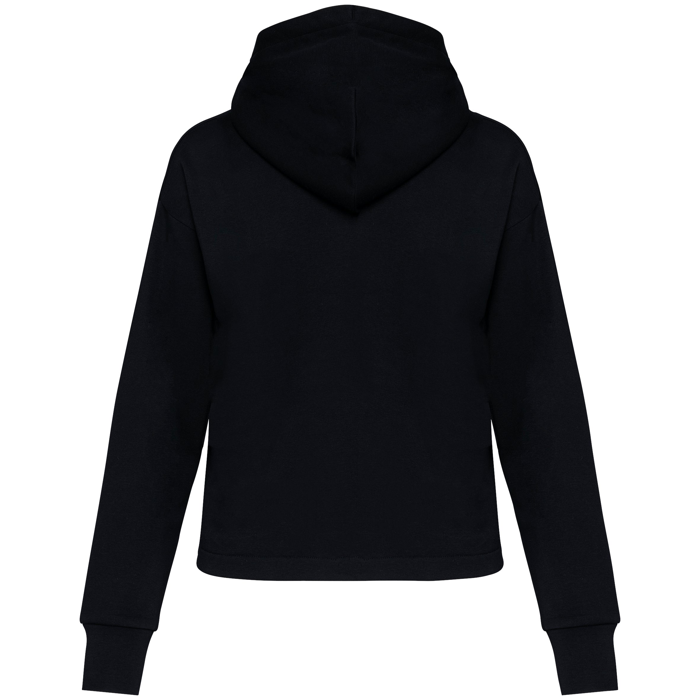 Ecologische sweatvest met capuchon French Terry