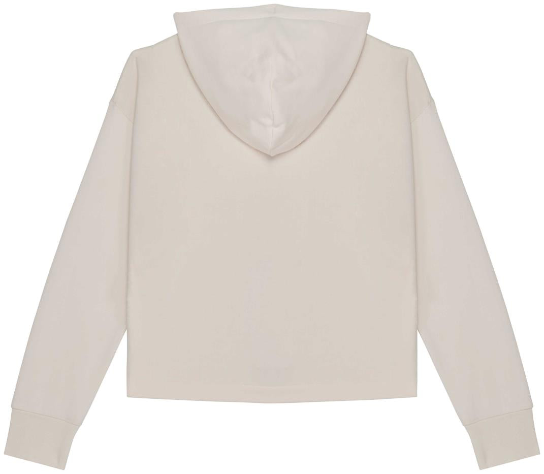 Ecologische sweatvest met capuchon French Terry