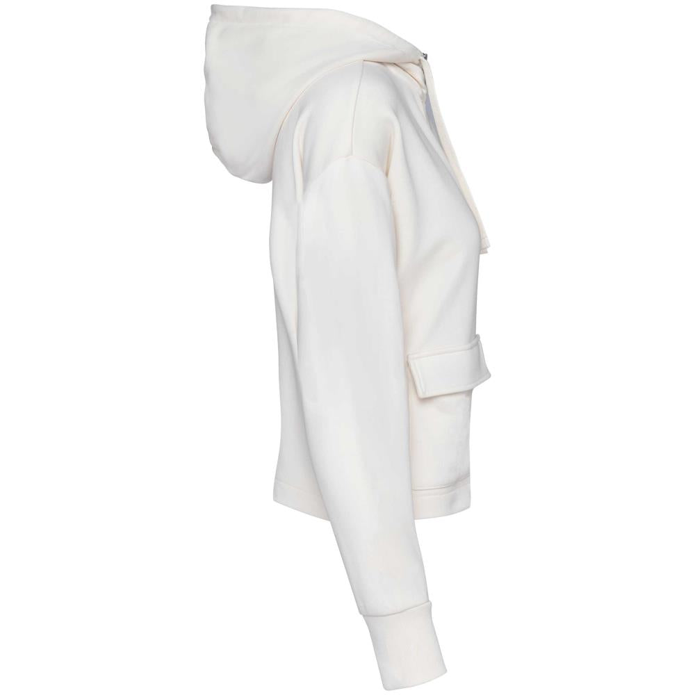 Ecologische sweatvest met capuchon French Terry
